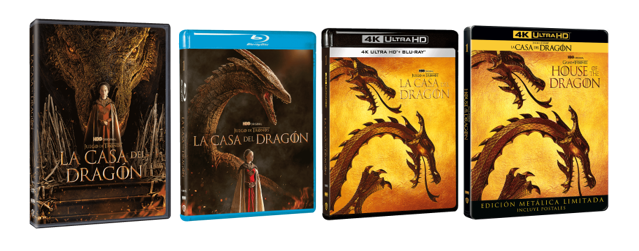 La primera temporada de 'La Casa del Dragón' ya ruge en formato físico