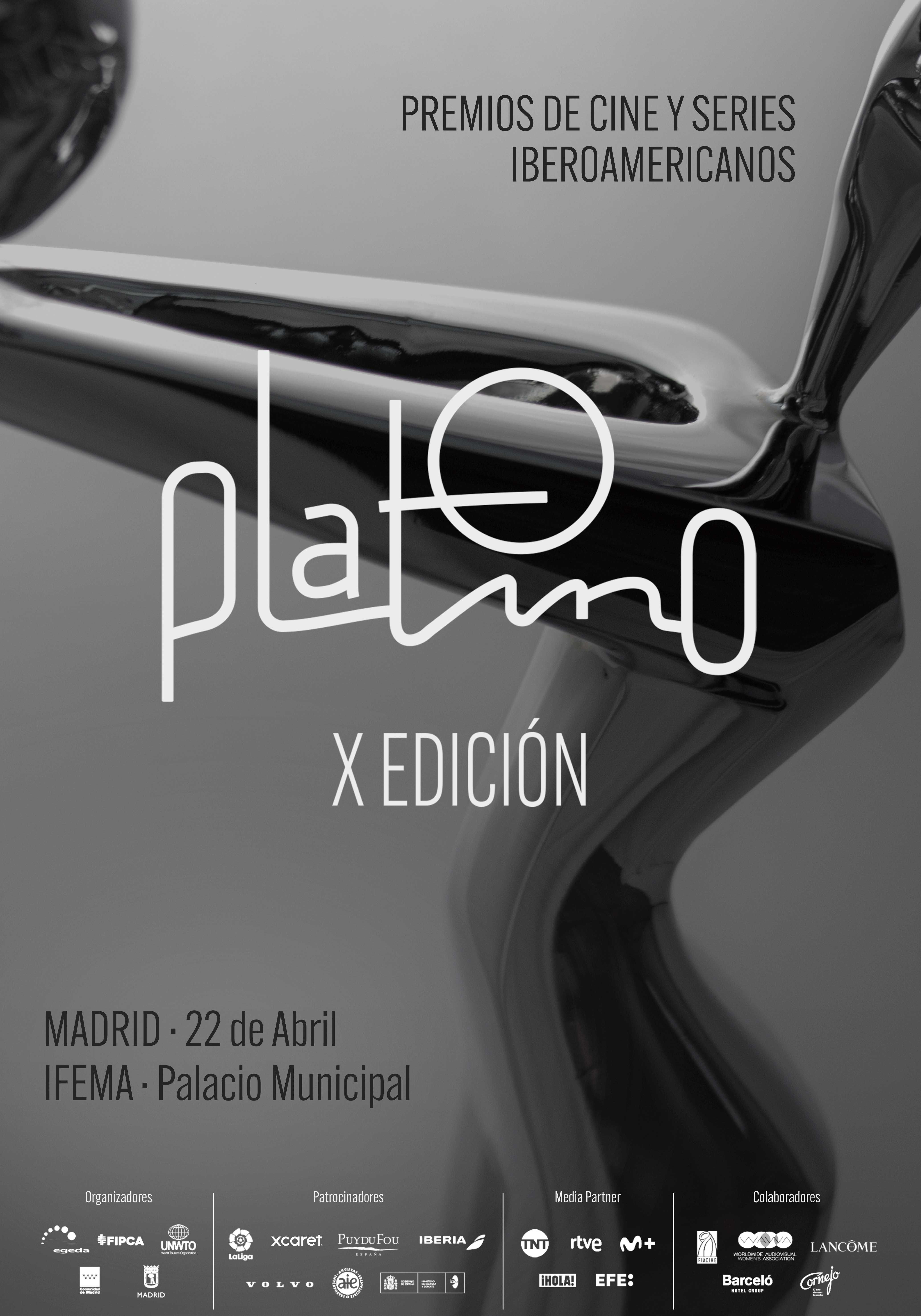 Los Premios PLATINO presentan el nuevo cartel de su X Edición