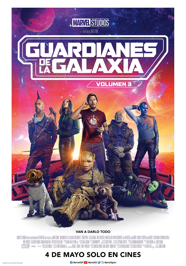 'Guardianes de la Galaxia: Volumen 3' pone a la venta sus entradas