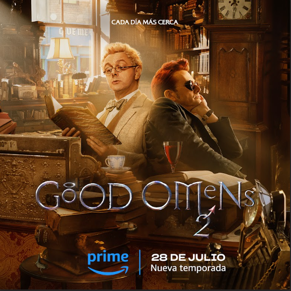 Prime Video desvela que estrenará en exclusiva la segunda temporada de 'Good Omens' el 28 de julio