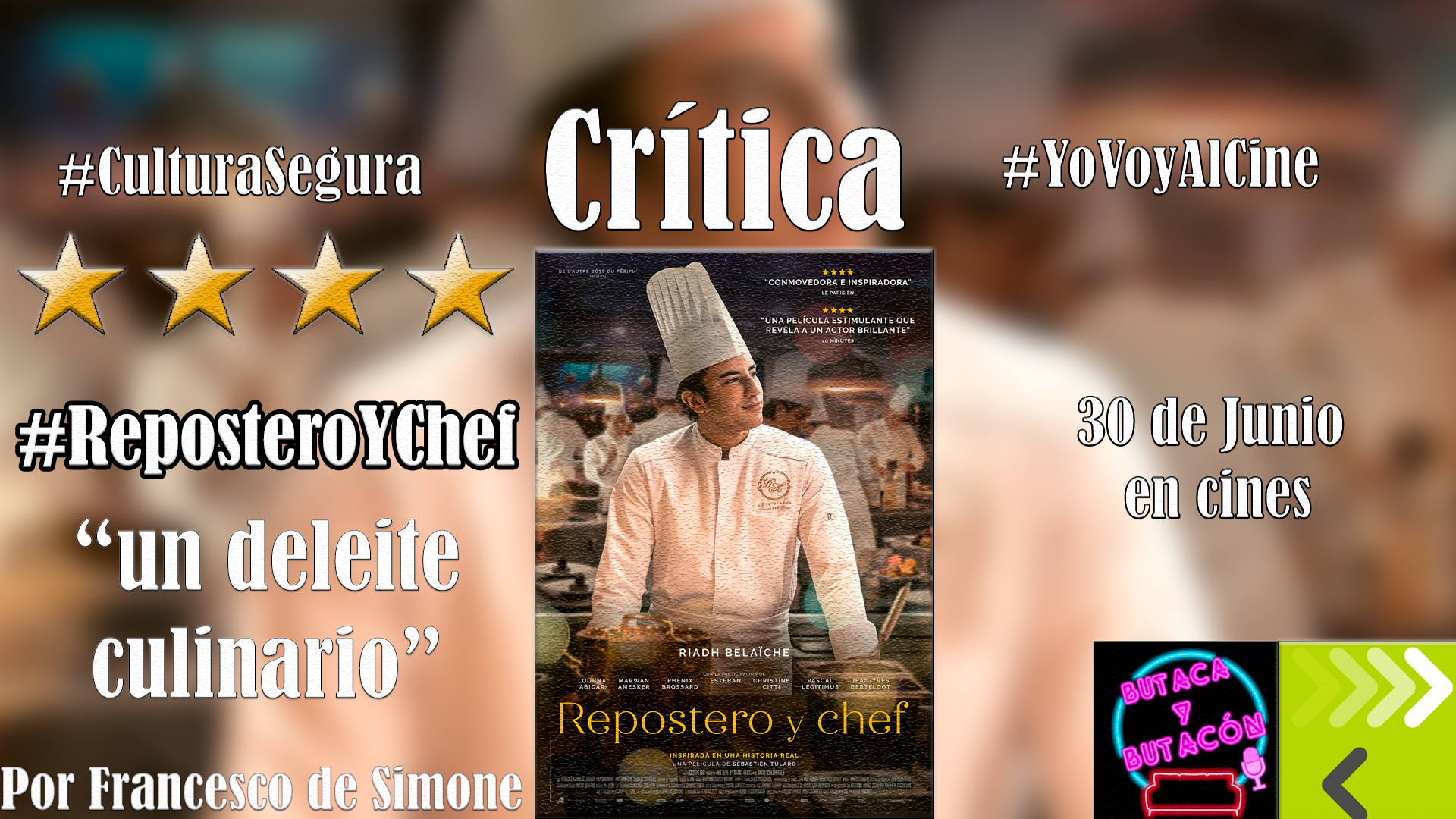 'Repostero y chef': Un deleite culinario