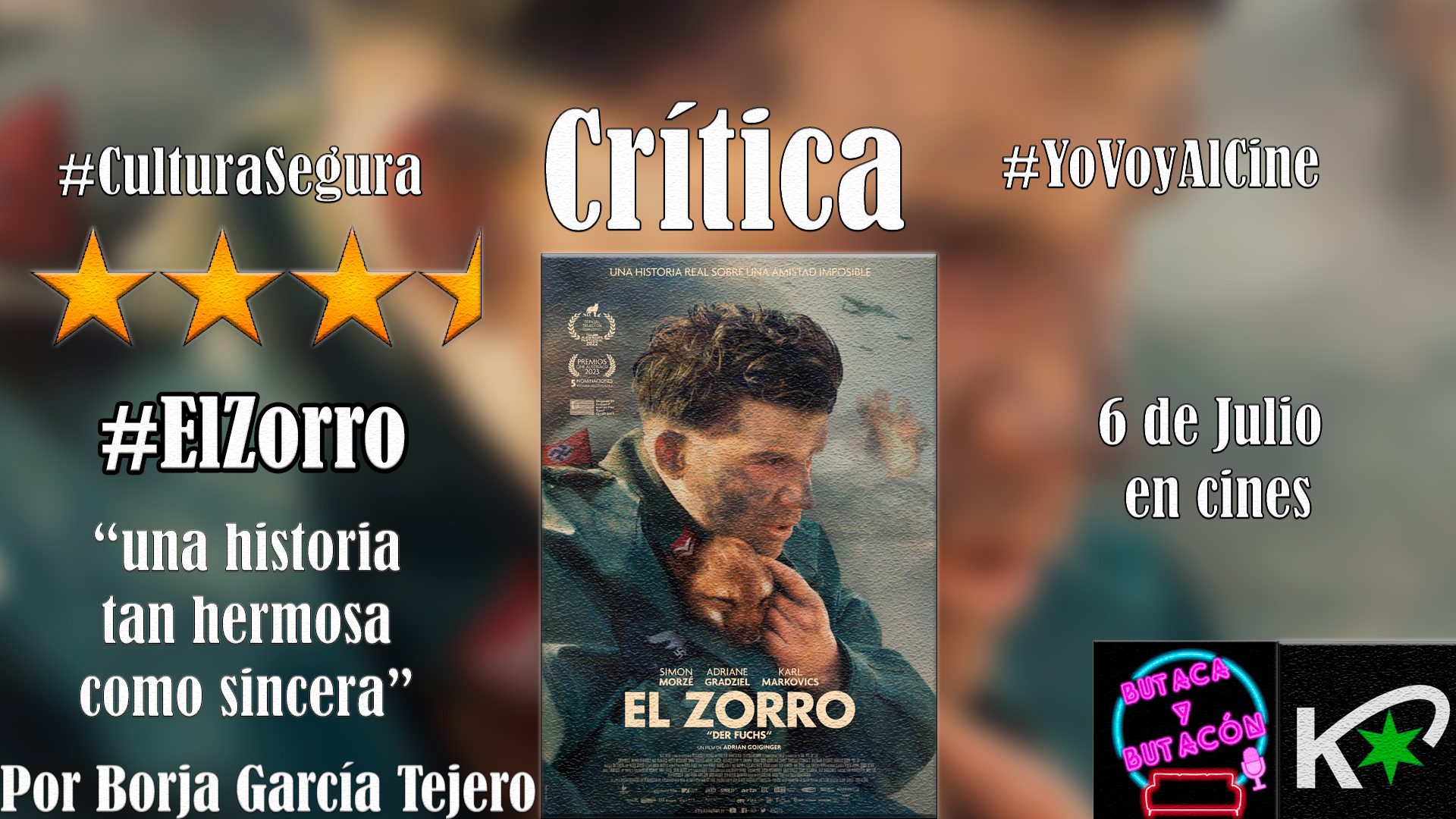 'El Zorro': la infinita honestidad del animal