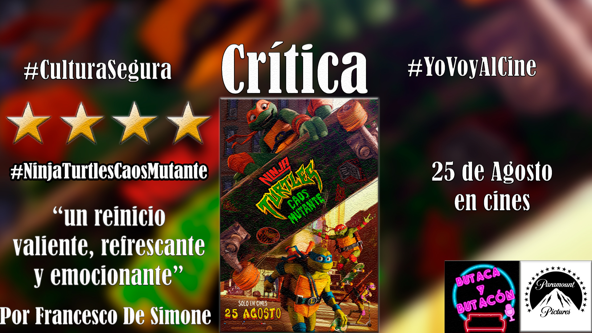 'Tortugas Ninja: Caos Mutante': Un reboot muy fresco