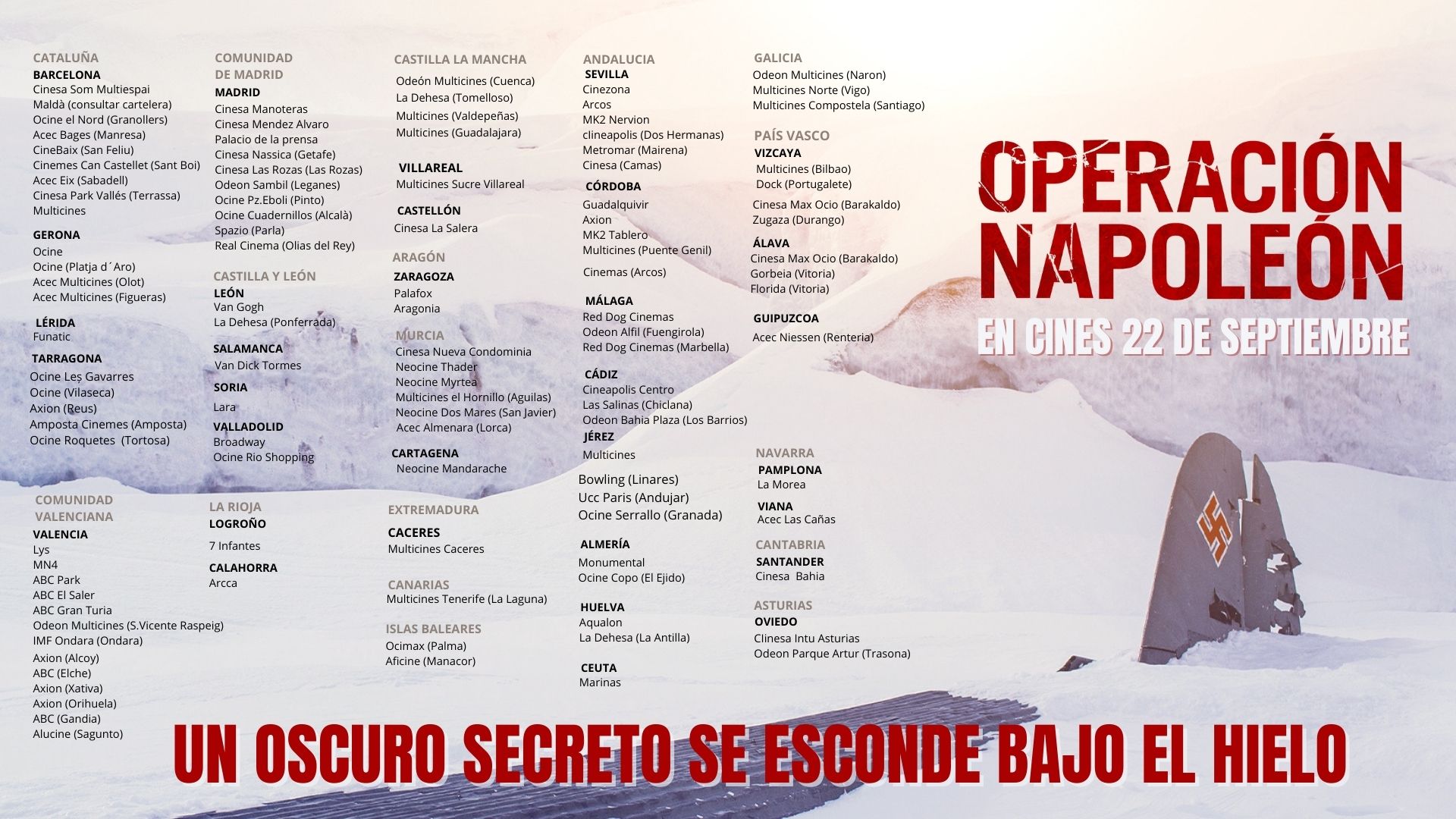 'Operación Napoleón' se estrena en más de 100 salas