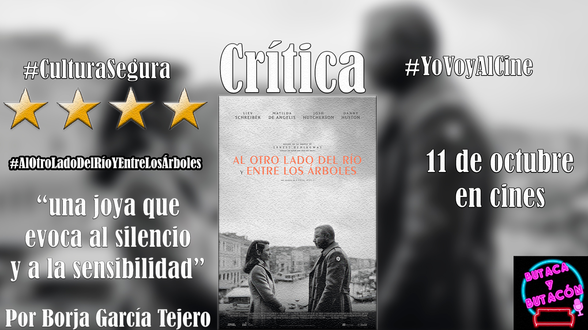 'Al otro lado del río y entre los árboles': una joya que evoca al silencio y a las emociones