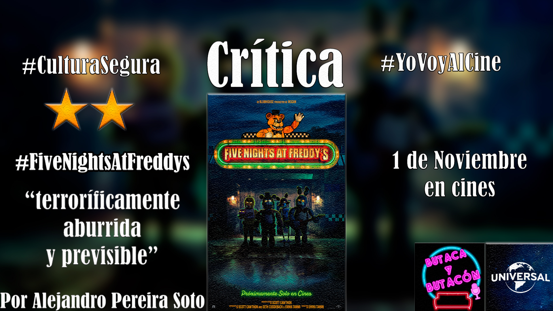 'Five Nights at Freddy’s': una película terroríficamente aburrida