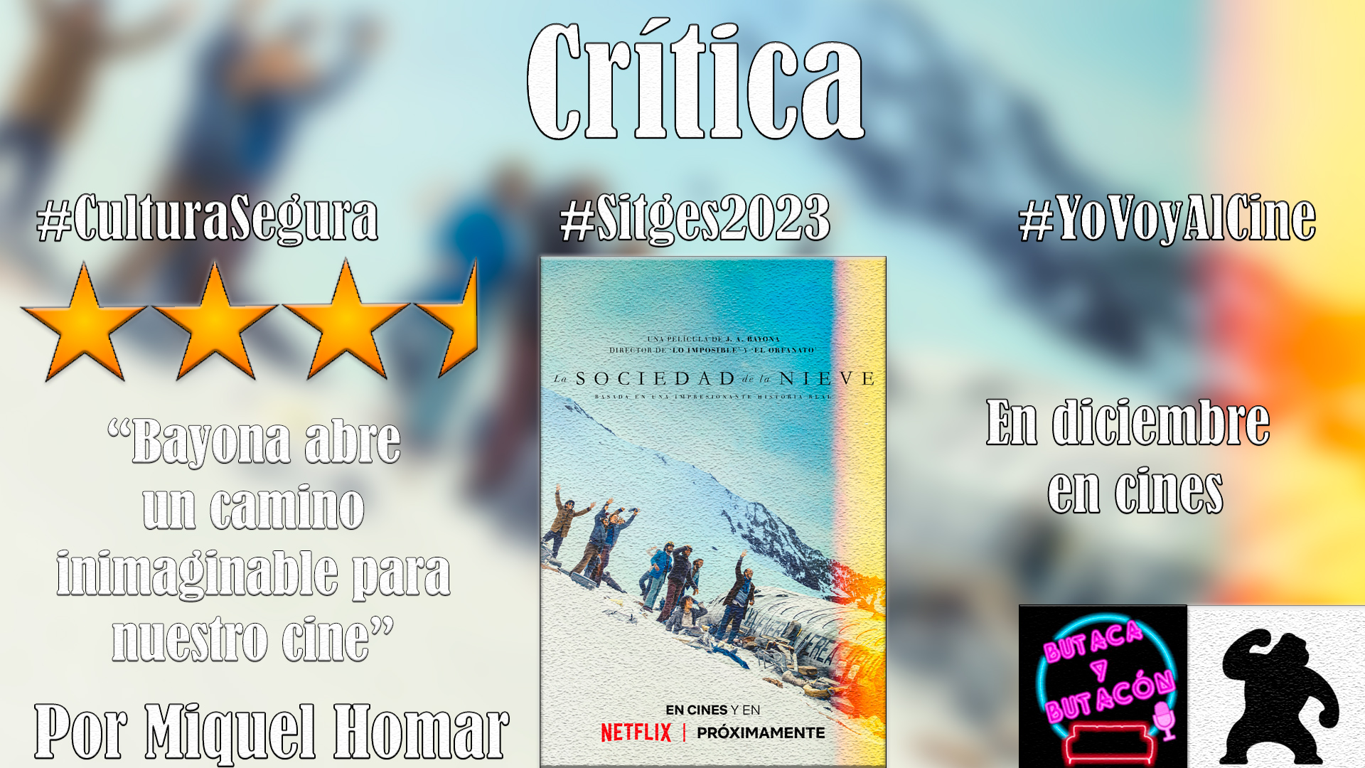 'La Sociedad de la Nieve': Bayona demuestra que es un autor superdotado a la hora de filmar