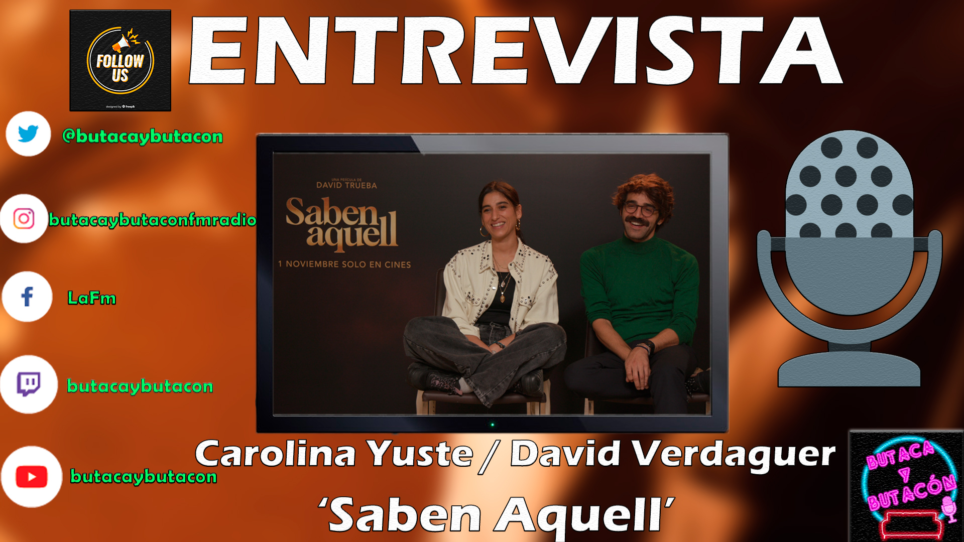 David Verdaguer y Carolina Yuste, el alma y vida de 'Saben Aquell'