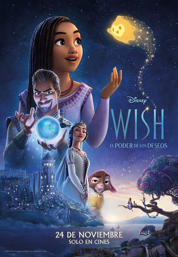 'Wish: El poder de los deseos' se estrena simultáneamente en cines y en varios hospitales pediátricos el 24 de noviembre