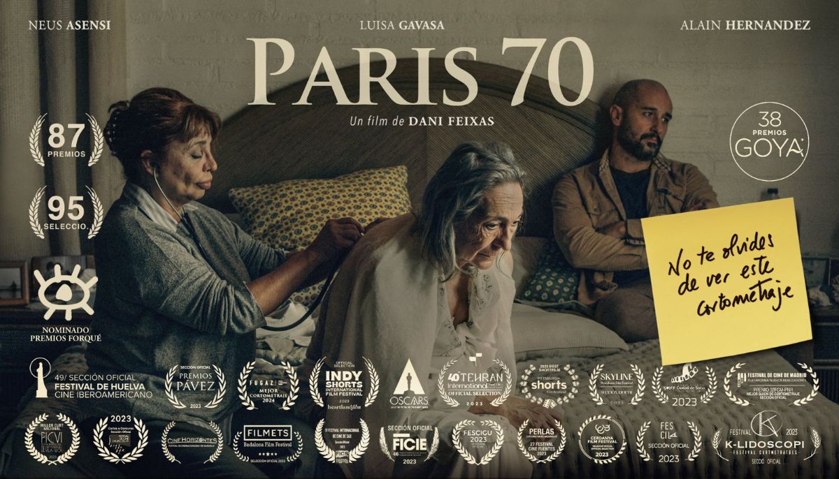 'París 70', nominado a Mejor Cortometraje de Ficción en los Goya 2024