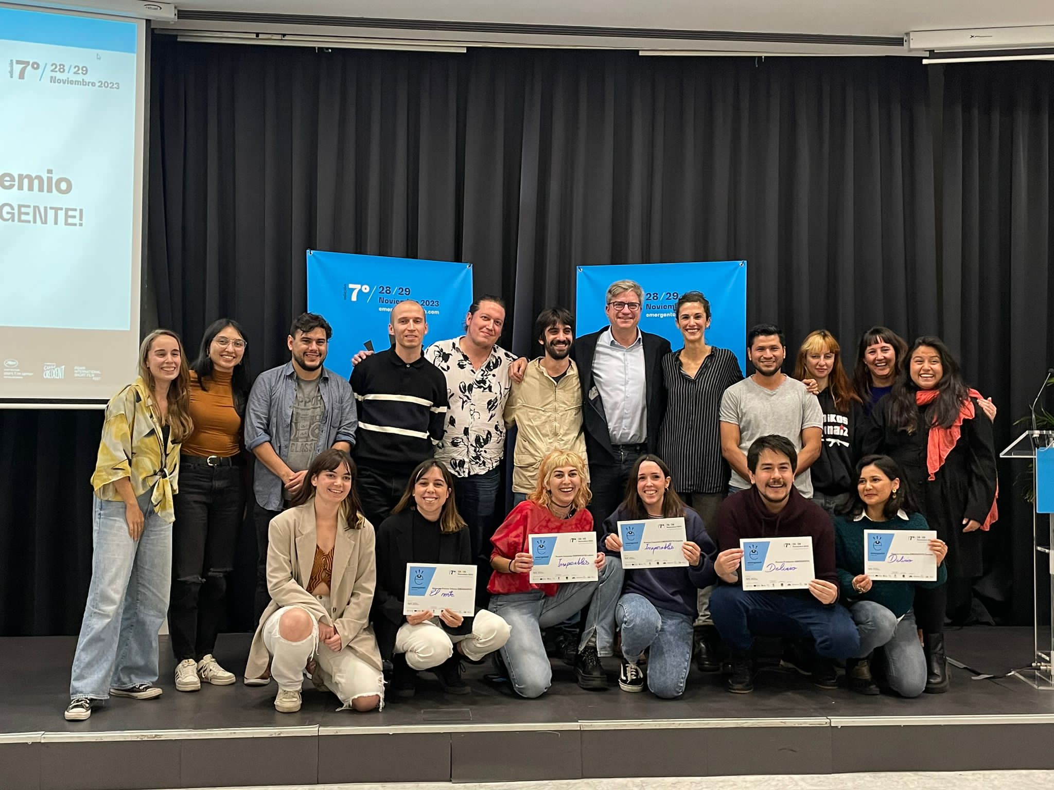 Emergente! Cine Lab cierra su séptima edición con 300 acreditados y el anuncio de los proyectos de cortometraje ganadores