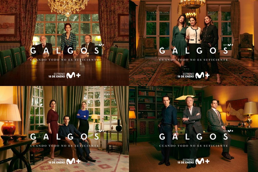 'Galgos', la serie original Movistar Plus+ protagonizada por Adriana Ozores y Oscar Martínez se estrenará el 18 de enero