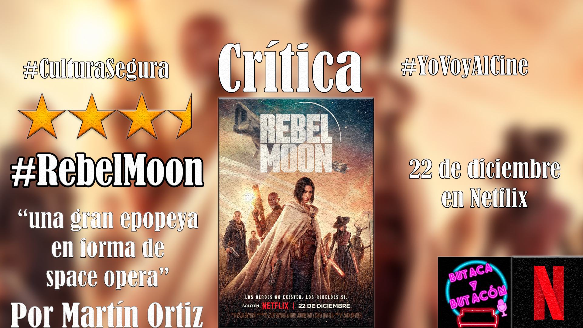 'Rebel Moon: La Niña de Fuego': El Snyderverse de Netflix