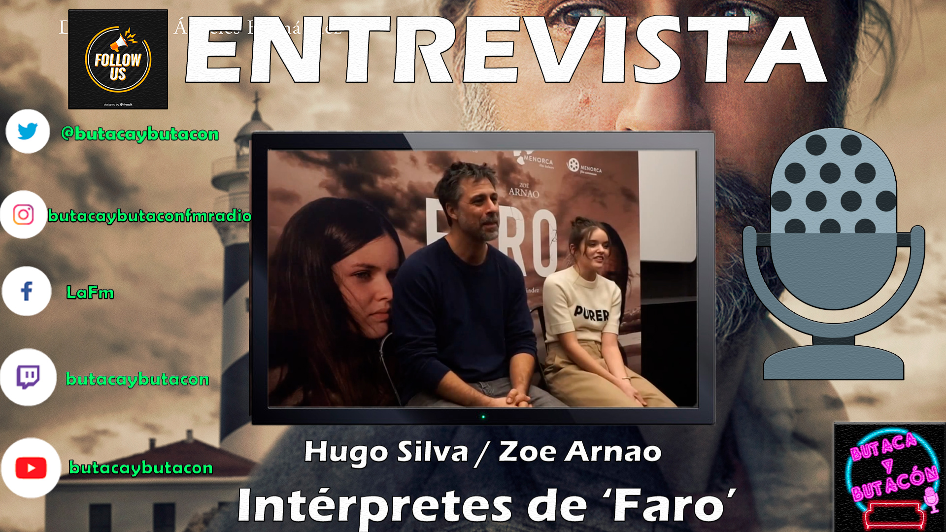 Hugo Silva y Zoe Arnao, la luz de el 'Faro'