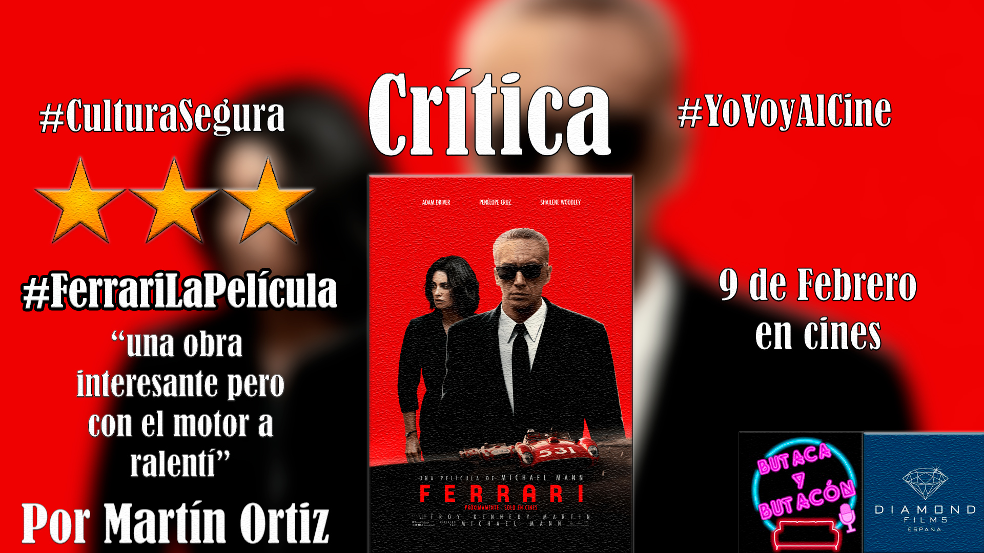 'Ferrari': Michael Mann da un volantazo en el biopic de Enzo Ferrari