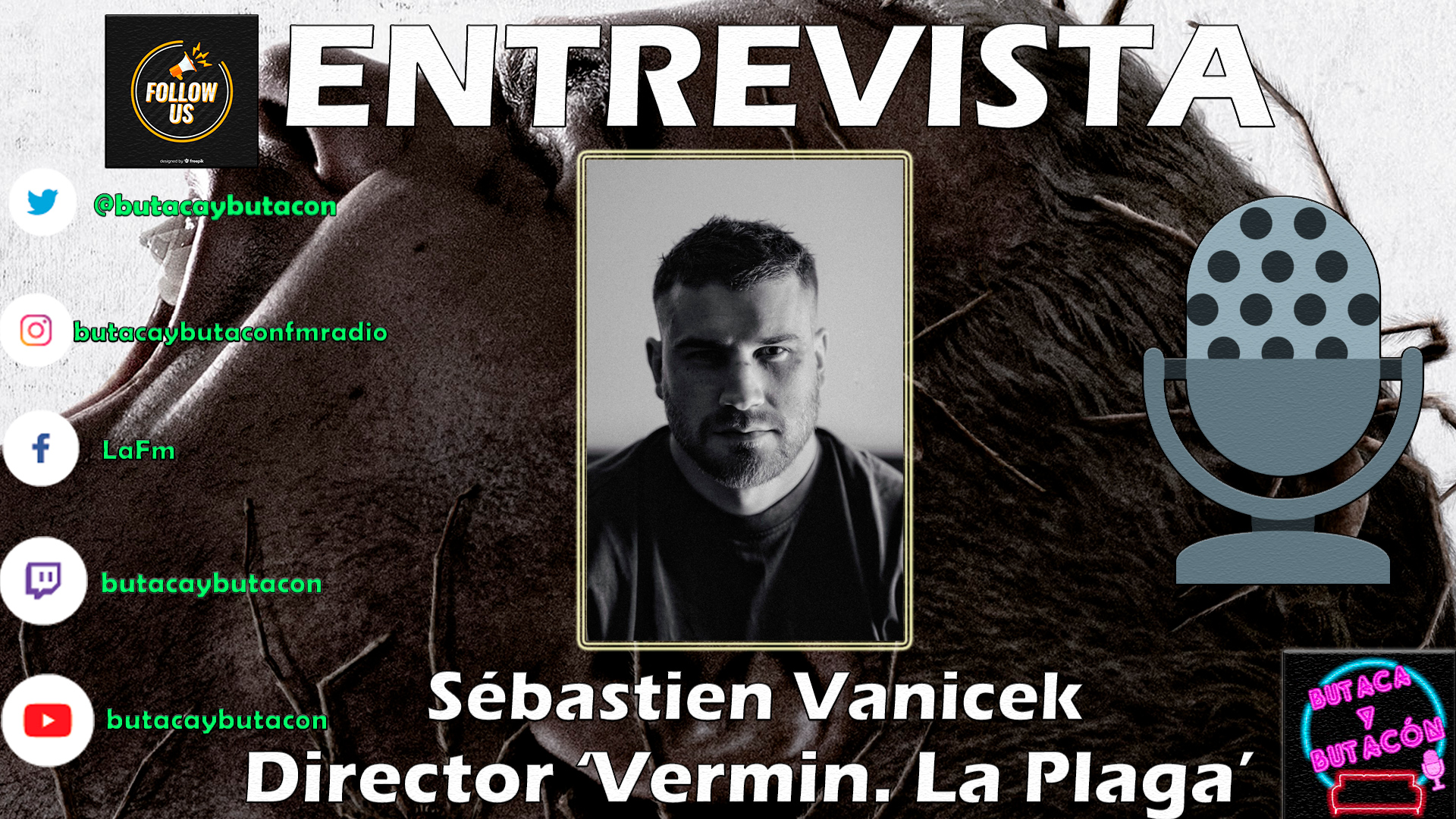 Sébastien Vanicek: "Las arañas son el paralelismo en que la sociedad trata a los más desfavorecidos"