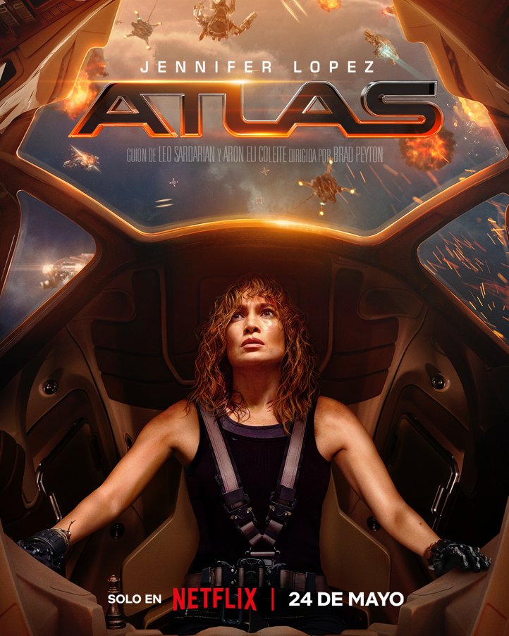 'Atlas', con Jennifer López, aterriza en Netflix el 24 de mayo
