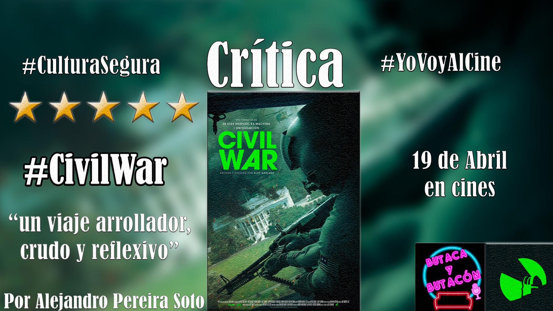 'Civil War': Alex Garland lleva el frente de batalla al patio de butacas