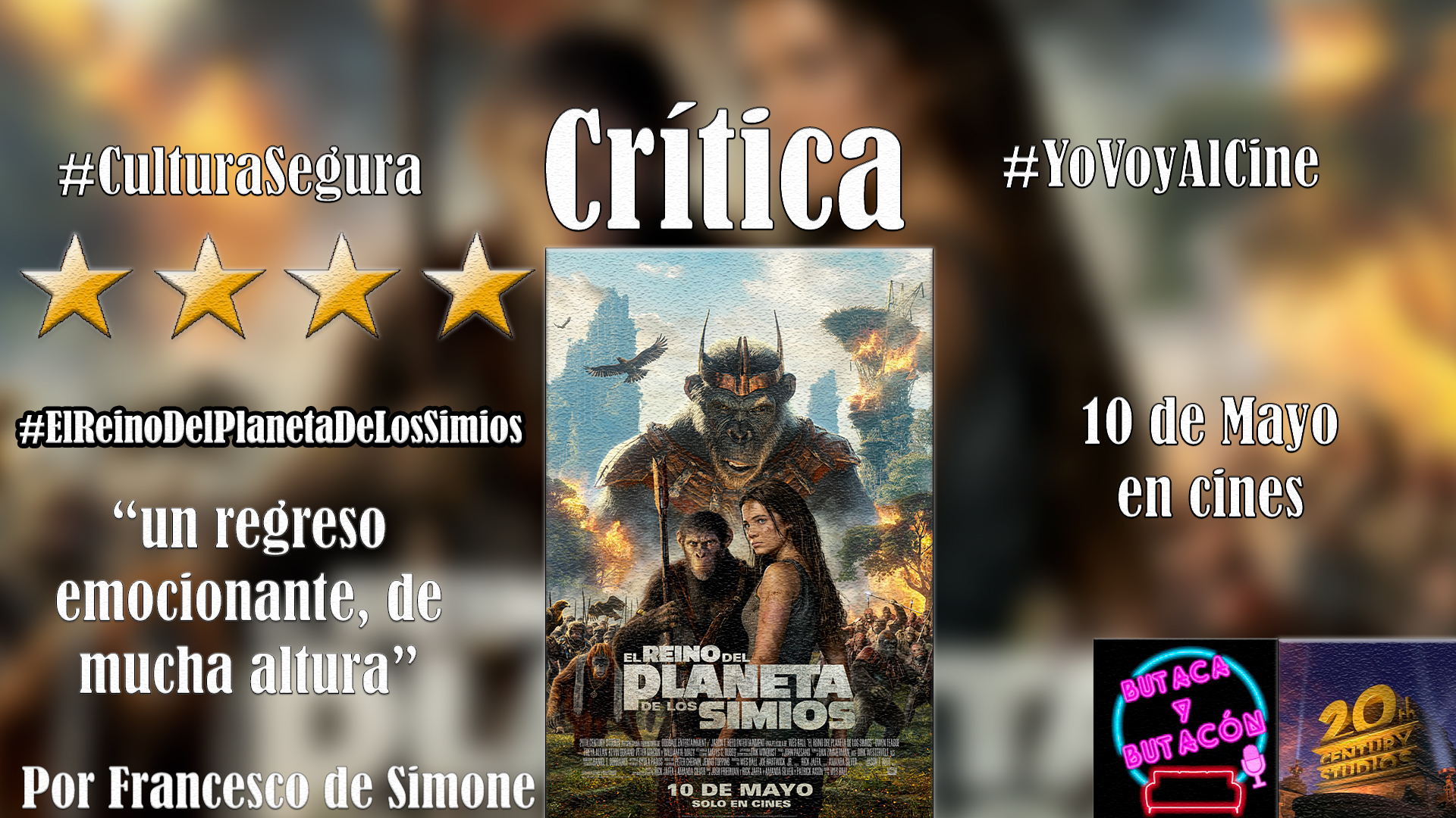 'El reino del planeta de los simios': Los primates regresan por todo lo alto