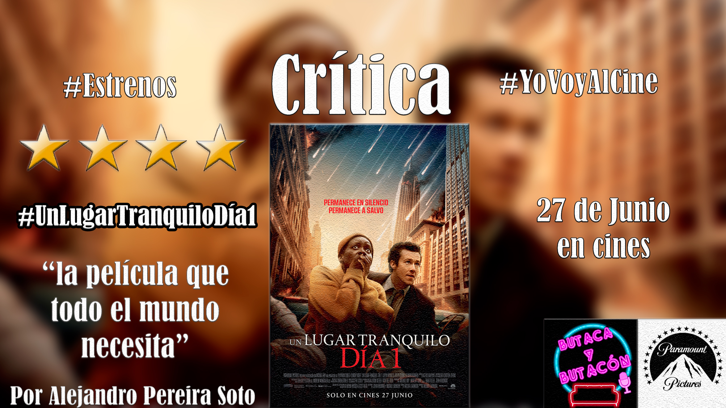 'Un lugar tranquilo: Día 1', aquello que nos hace humanos