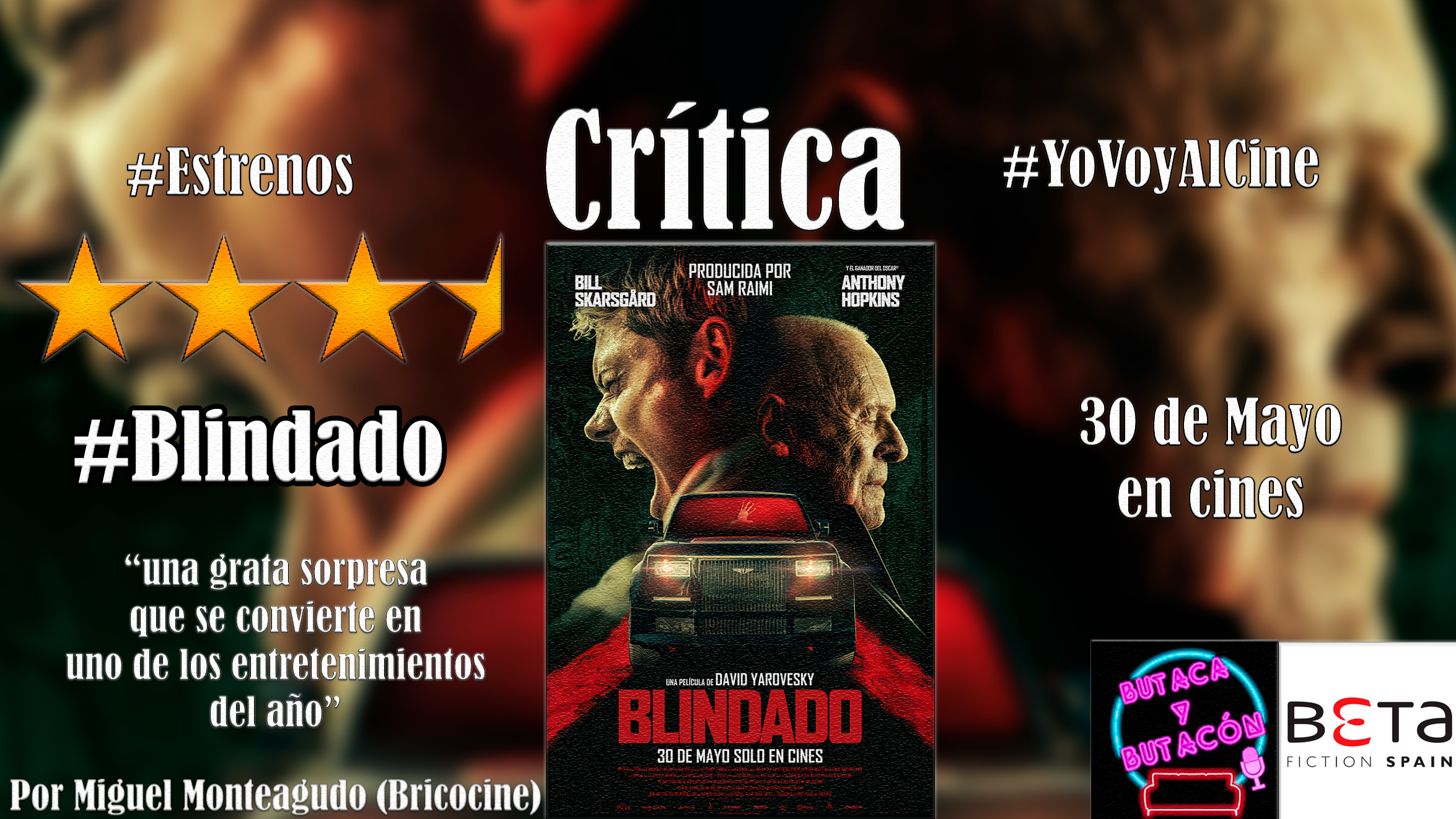 'Blindado': uno de los entretenimientos del año