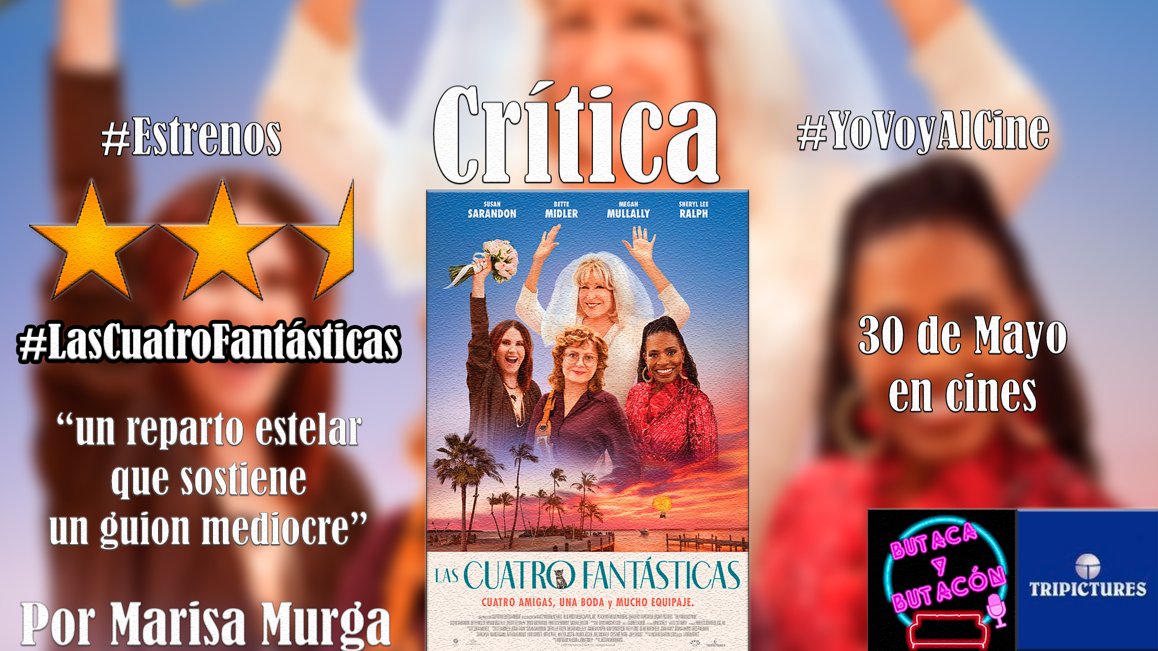 'Las Cuatro Fantásticas': un reparto estelar víctima de un guion cómico mediocre