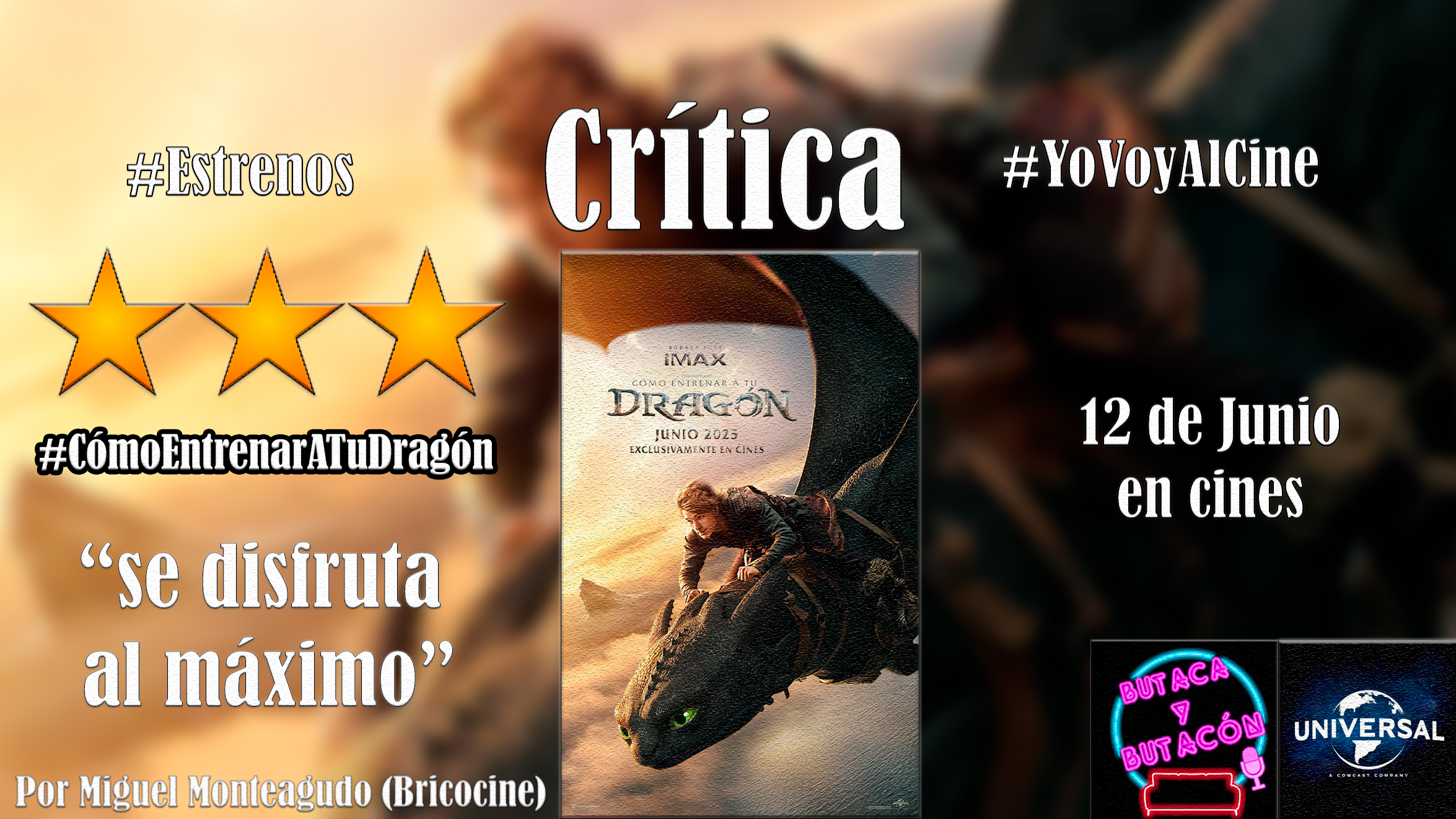 'Cómo entrenar a tu Dragón': Si es la primera vez que ves esta historia, la disfrutarás muchísimo”