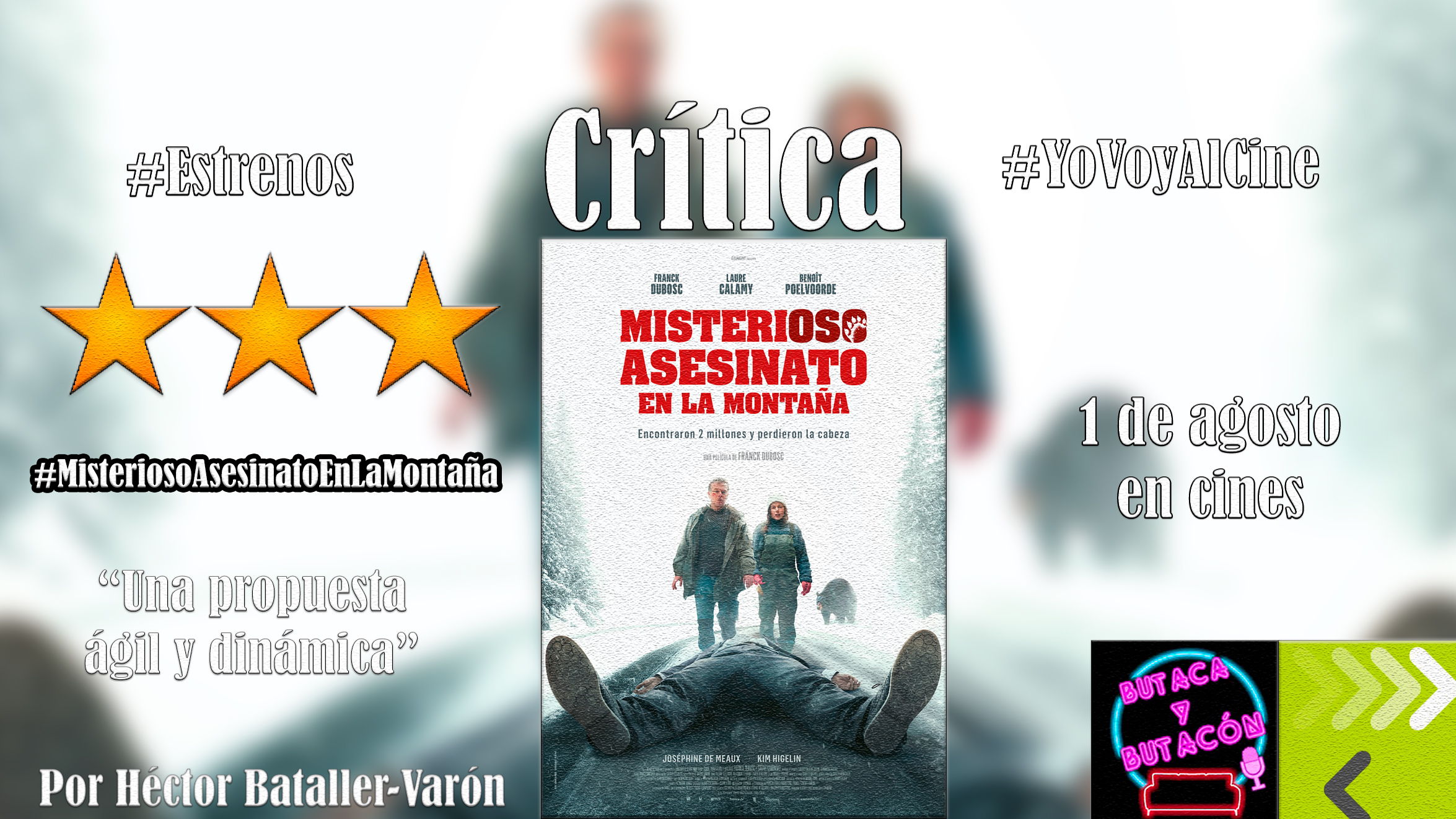 'Misterioso asesinato en la montaña': una aventura accidentada