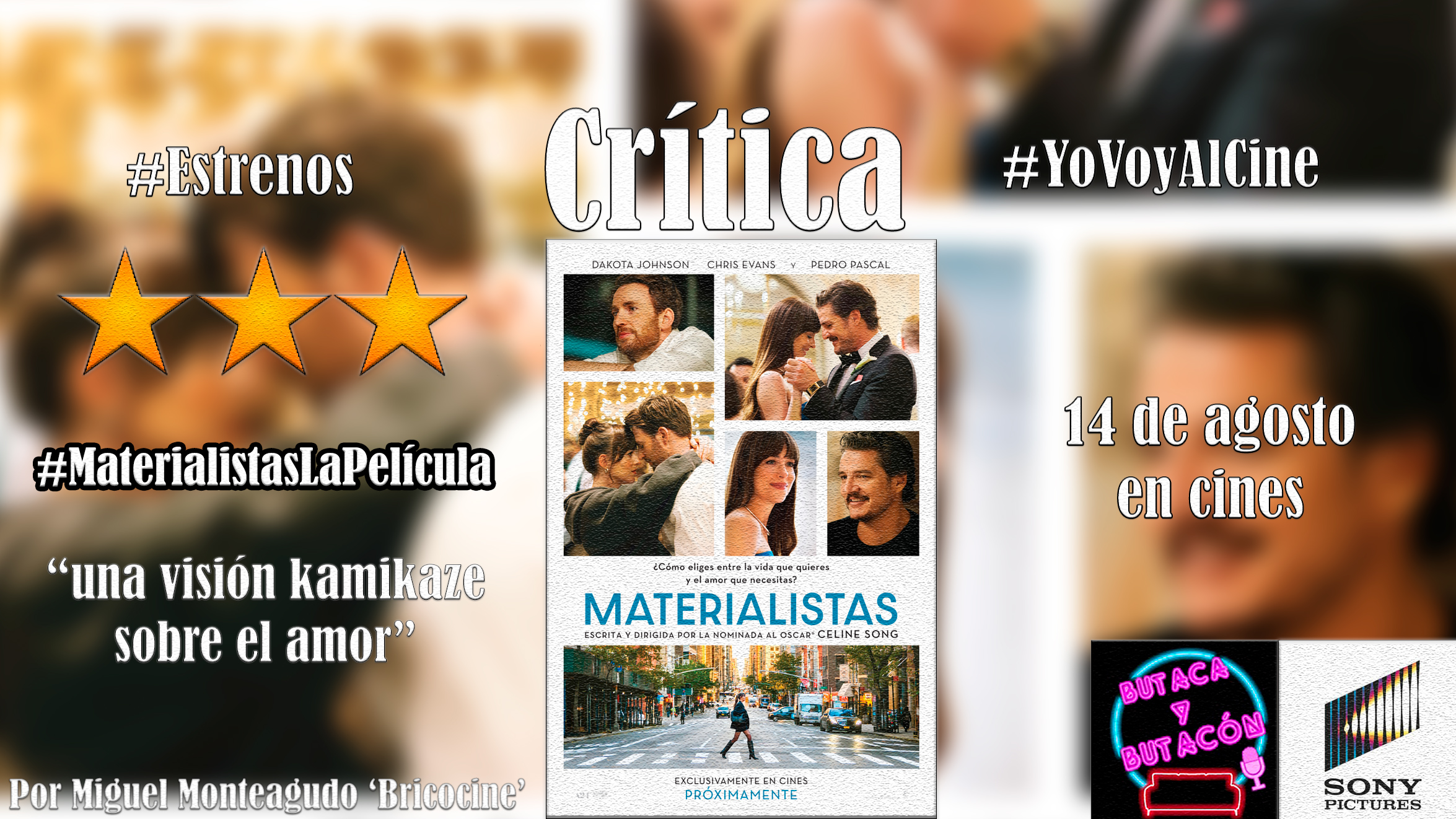 'Materialistas': una visión kamikaze sobre el amor