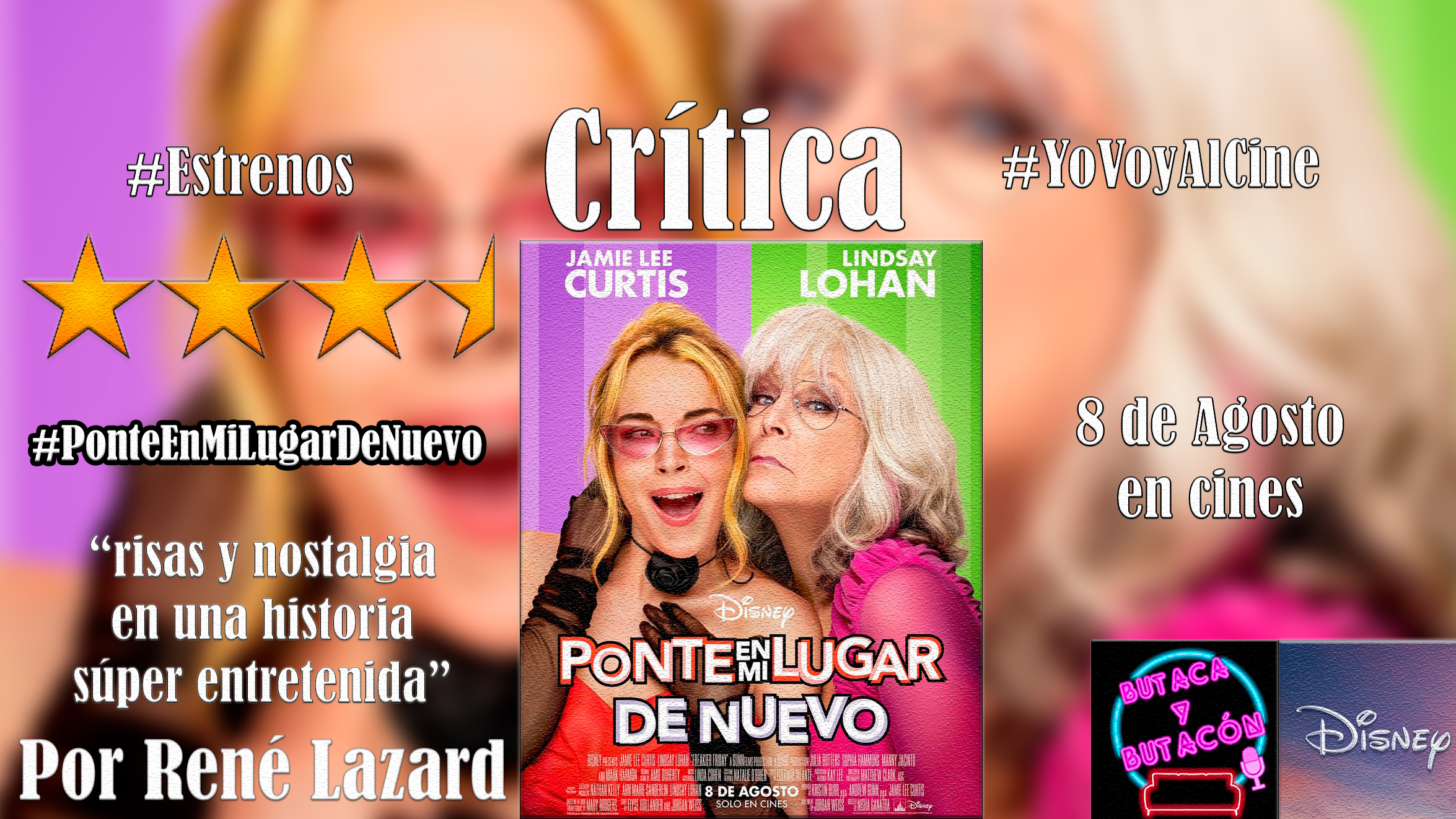 'Ponte en mi lugar de nuevo': Un entretenido intento de recapturar la magia de la diversión