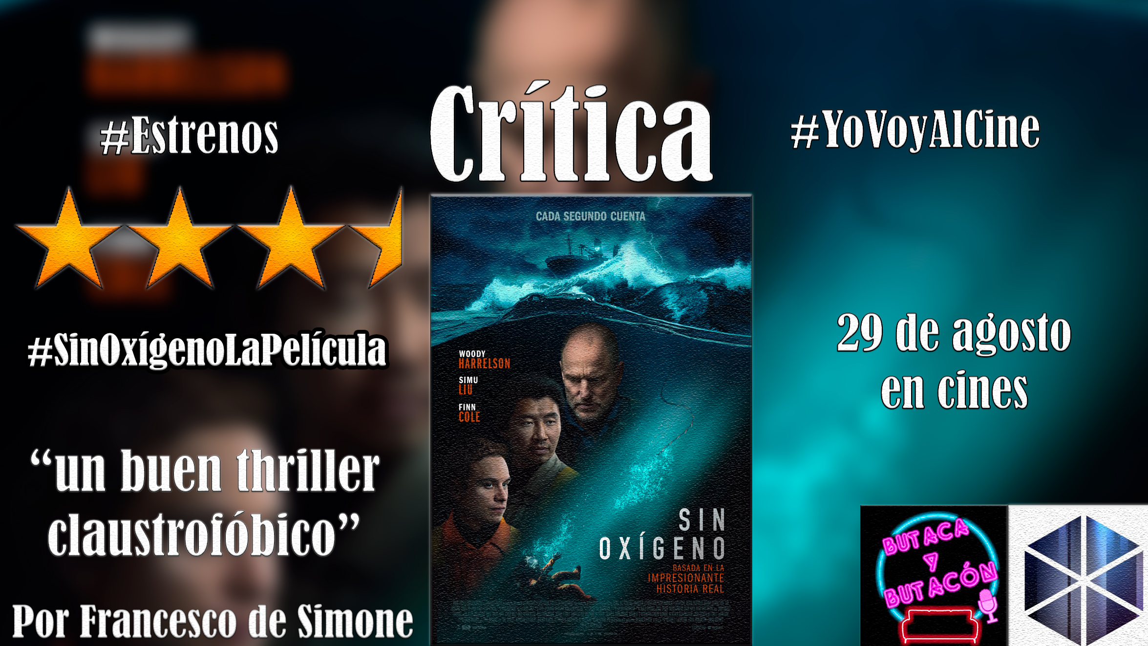 'Sin oxígeno': Un thriller en las profundidades del mar