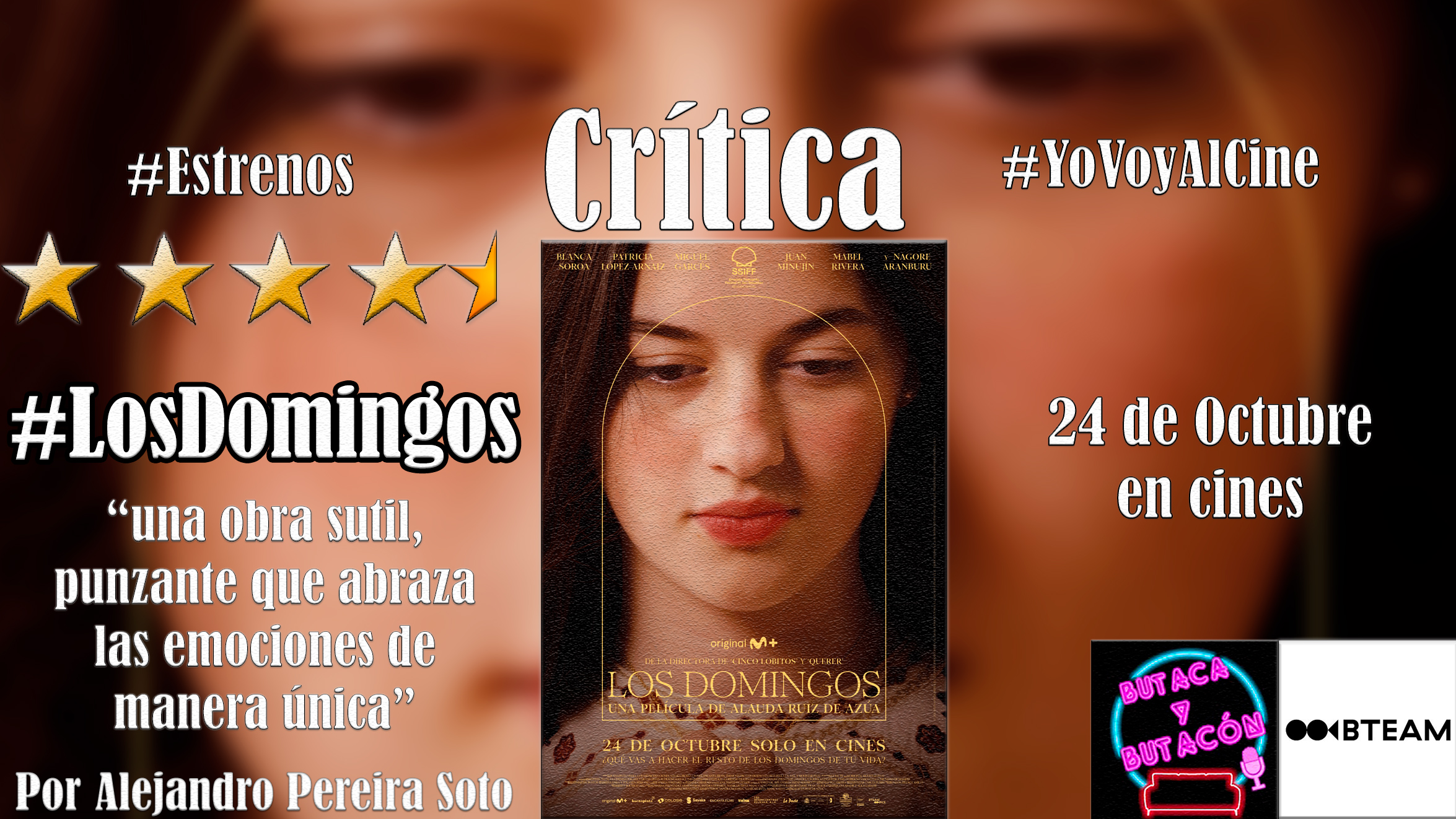 'Los Domingos': de amores fervientes y desencuentros fríos