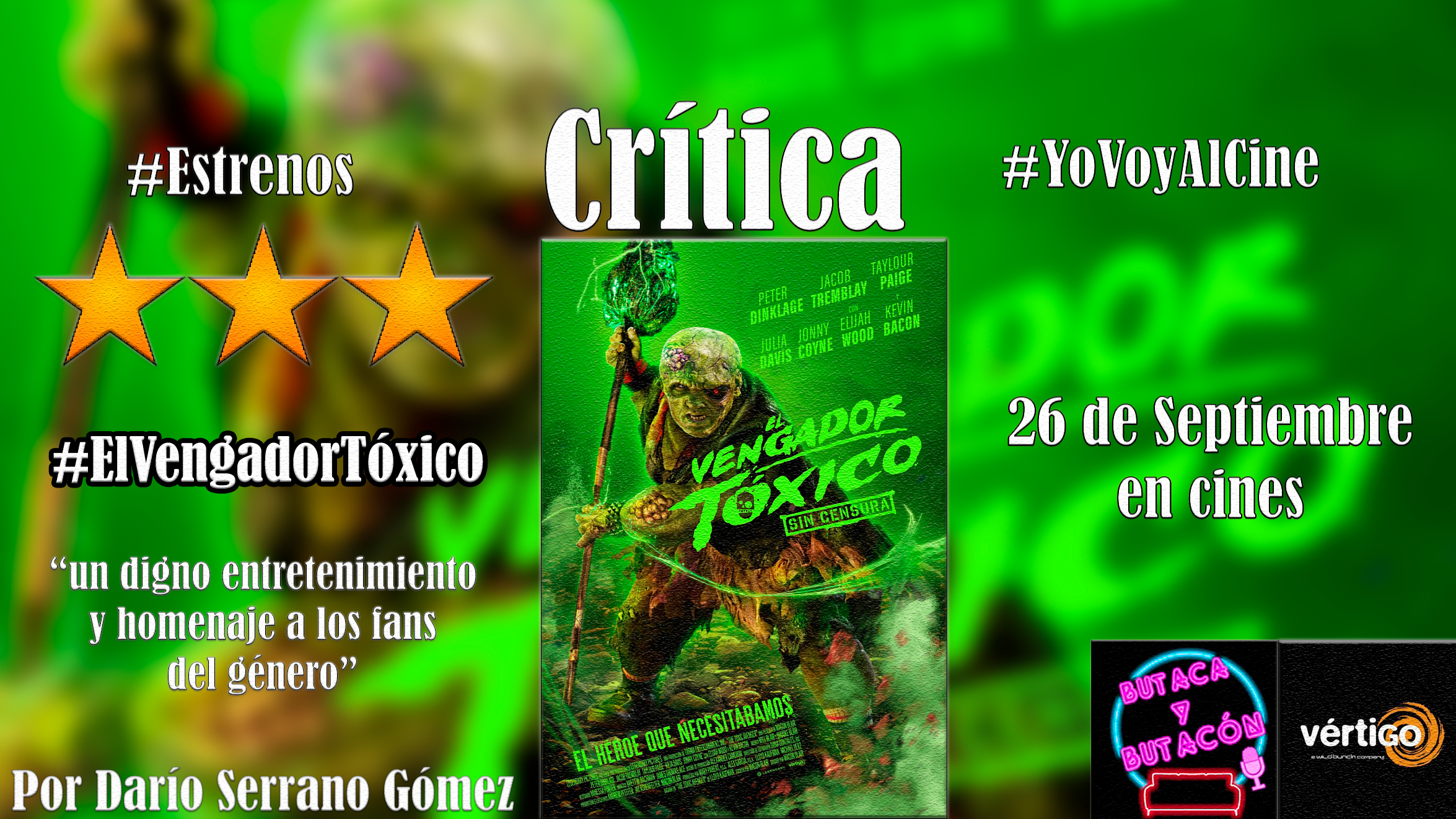 ‘El Vengador Tóxico’: la resurrección de un mito de la Serie B