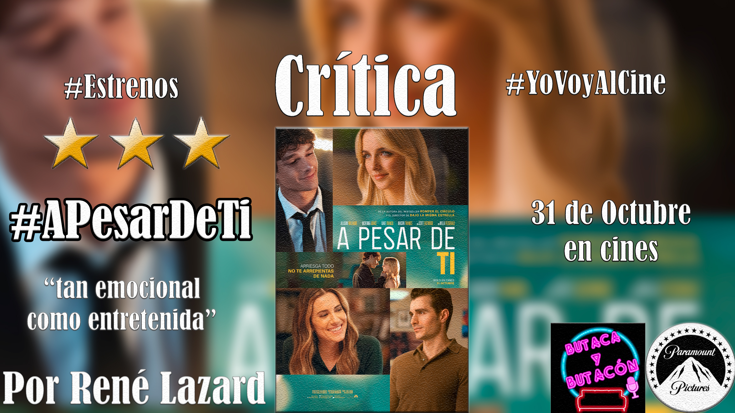 'A Pesar de Ti': Surrealista comedia romántica que te dejará tan confundido como entretenido