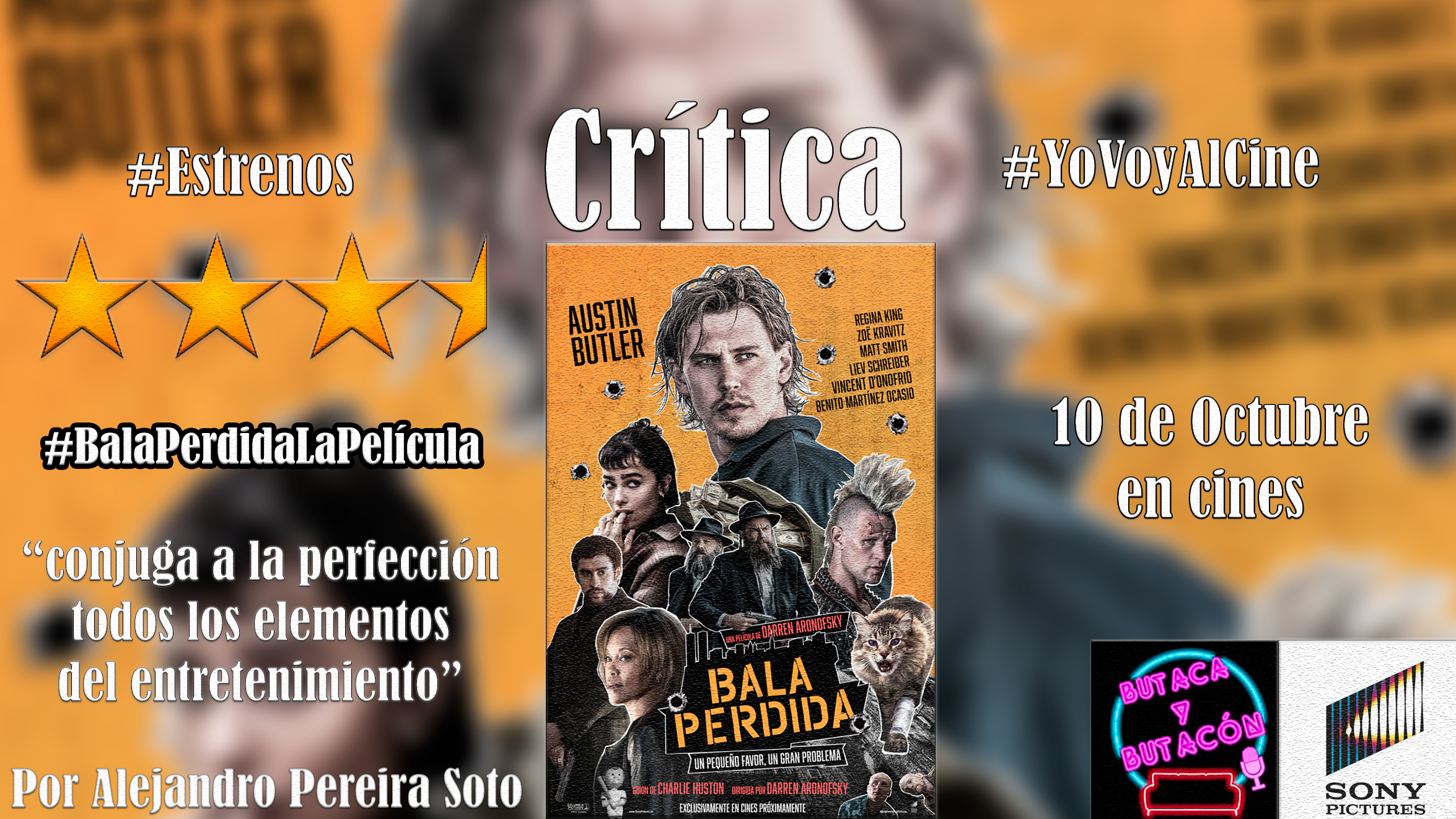 'Bala perdida': un destello de luz en un mundo roto