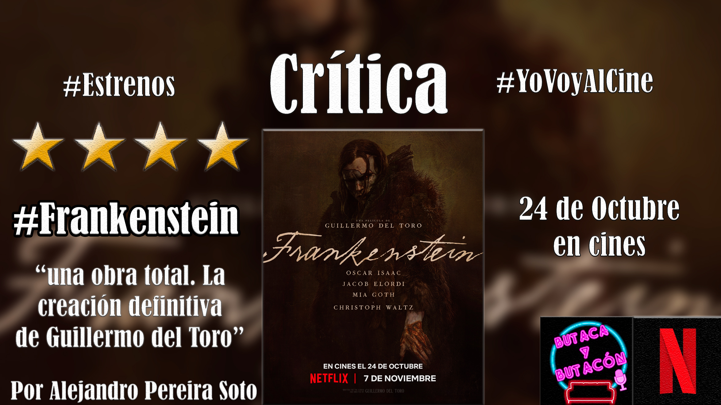 'Frankenstein': la creación definitiva de Guillermo del Toro