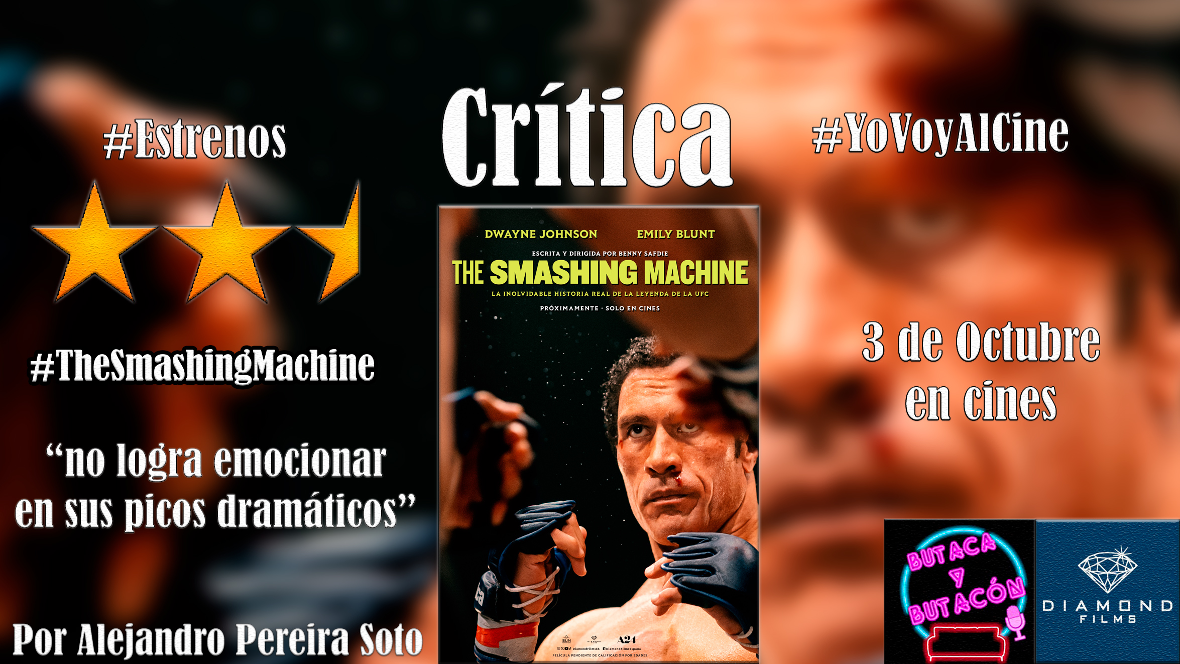 'The Smashing Machine': sin pena ni gloria