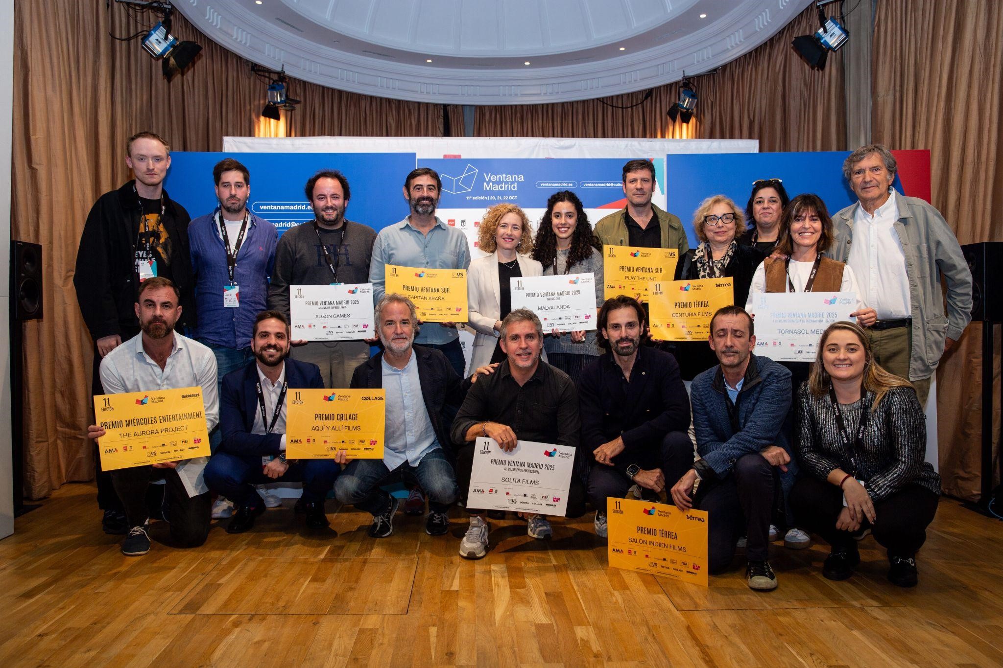 Finaliza Ventana Madrid 2025, con anuncio de premios y triunfo de su nuevo enfoque como foro de industria audiovisual destinado a impulsar a las empresas de producción audiovisual y sus modelos de negocio