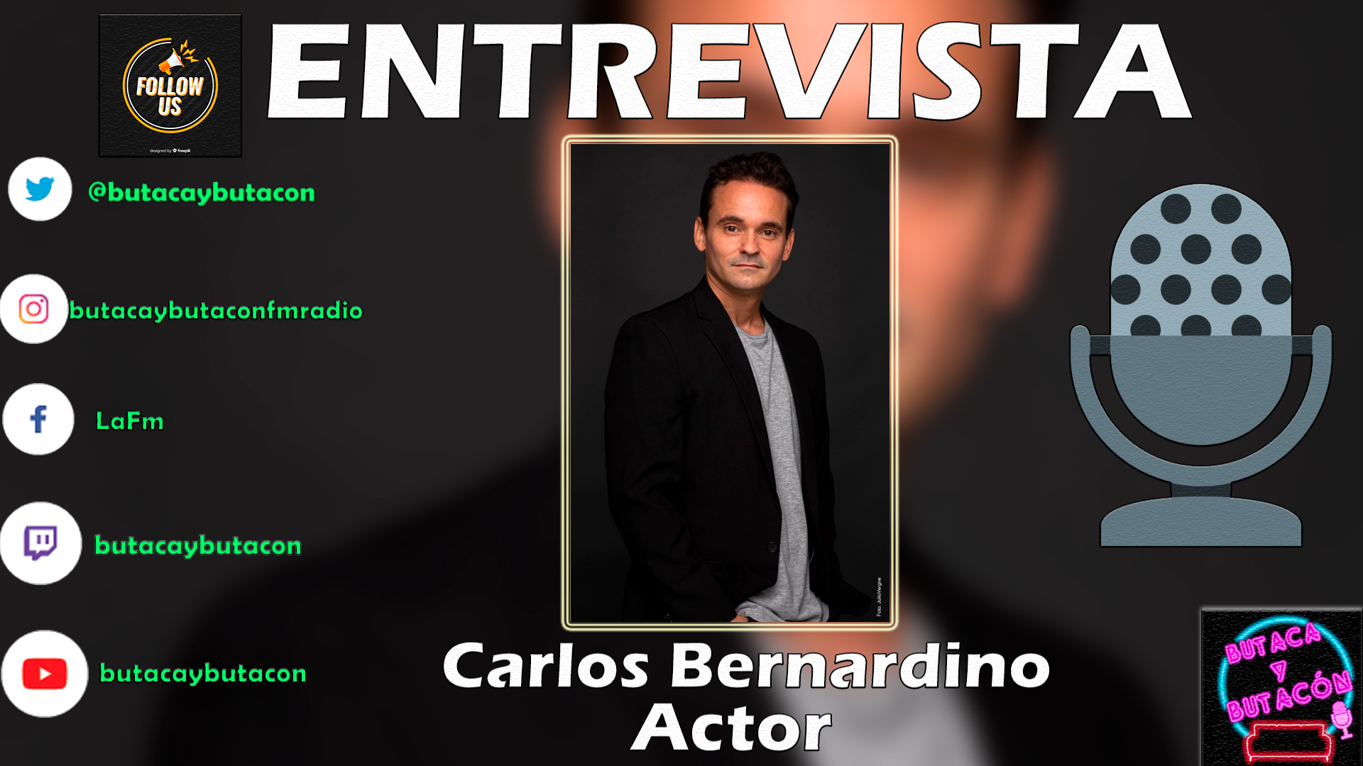 Carlos Bernardino, tesón y constancia por la interpretación