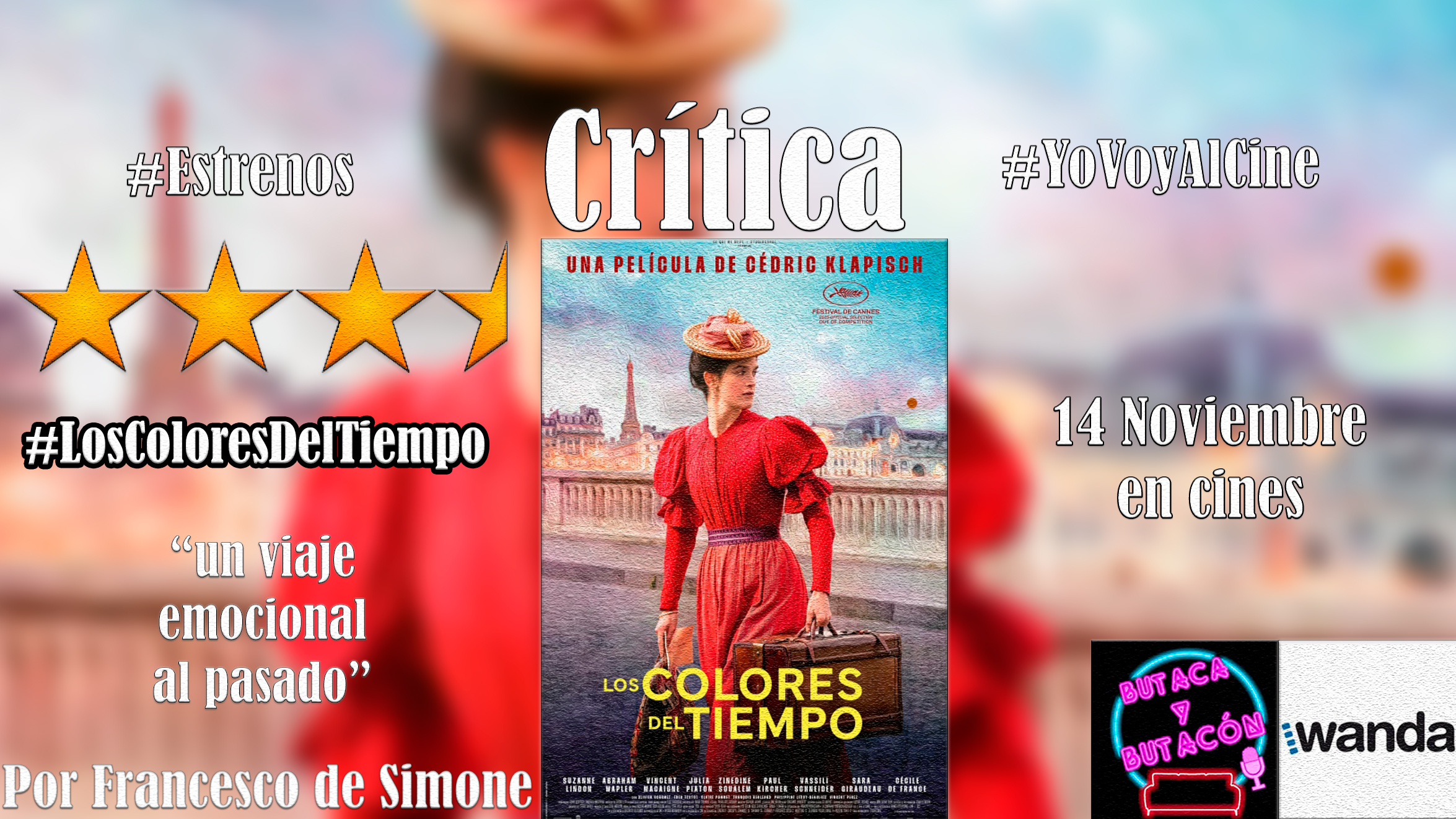 'Los colores del tiempo': Un viaje al pasado parisino