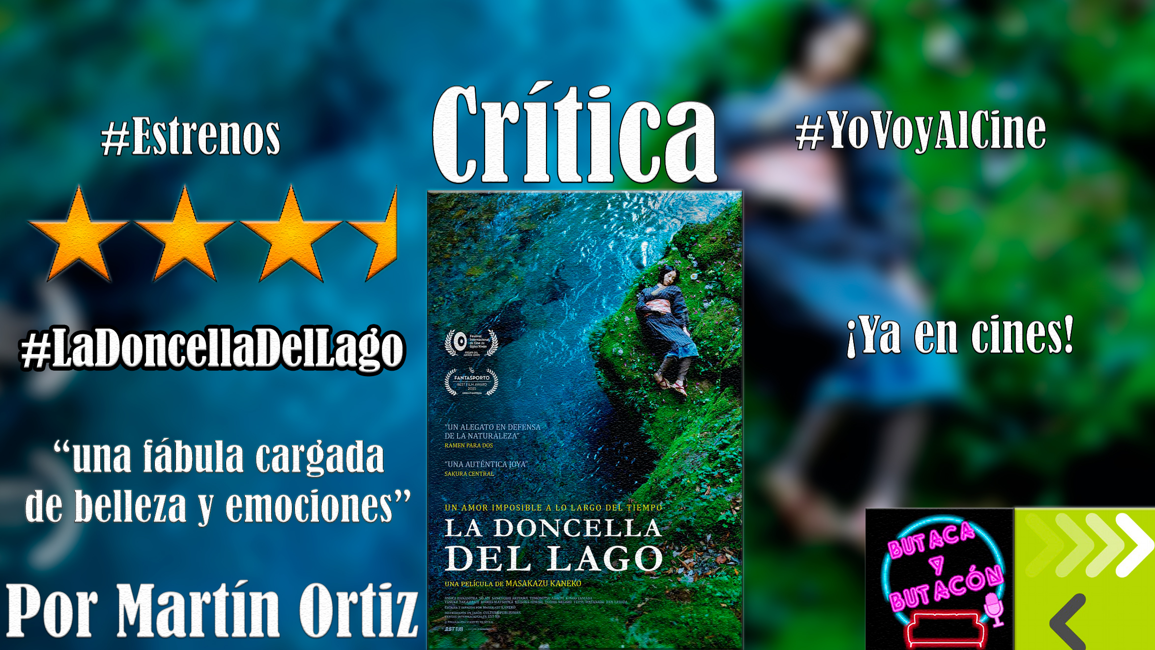 'La Doncella del Lago': La serena belleza de una historia de amor a la naturaleza