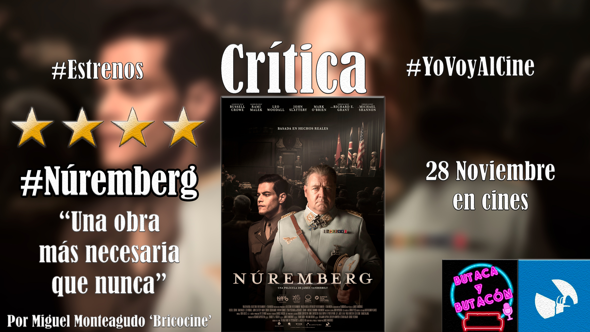 'Núremberg': Un recordatorio de lo frágiles que pueden ser las democracias