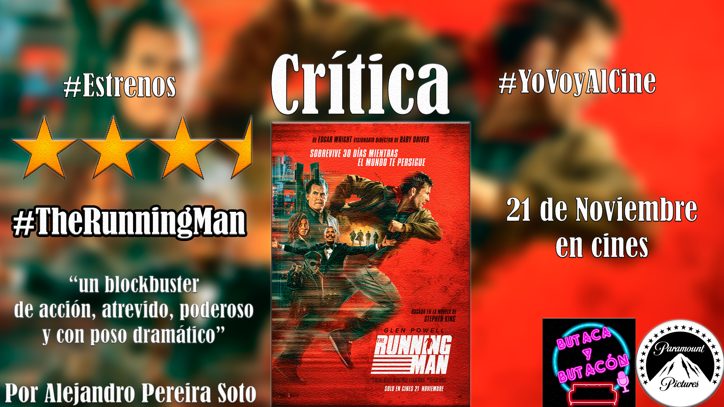 'The Running Man': la violencia y la crispación como entretenimiento