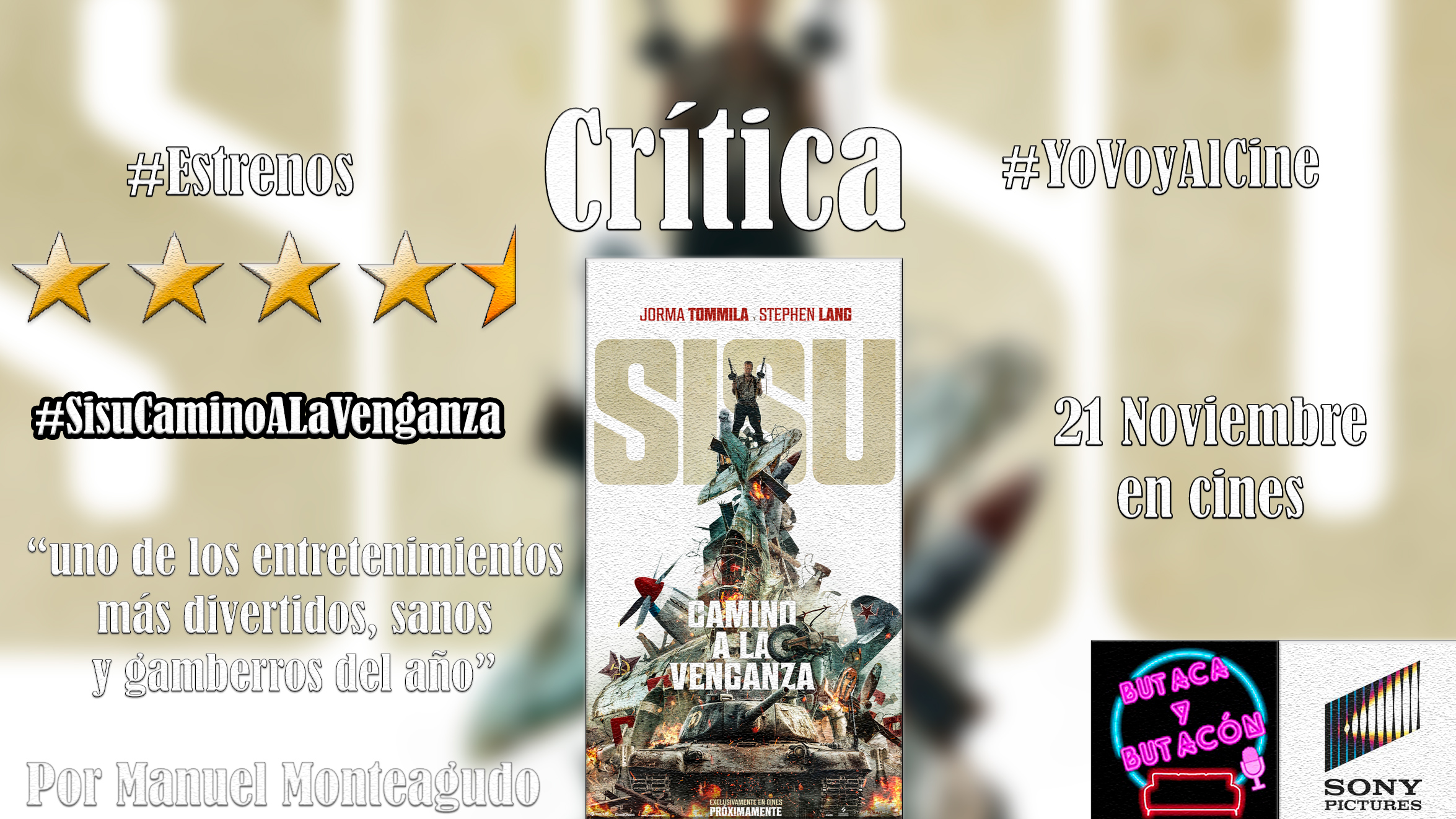 'SISU: Camino a la venganza': uno de los entretenimientos más gamberros y divertidos del año