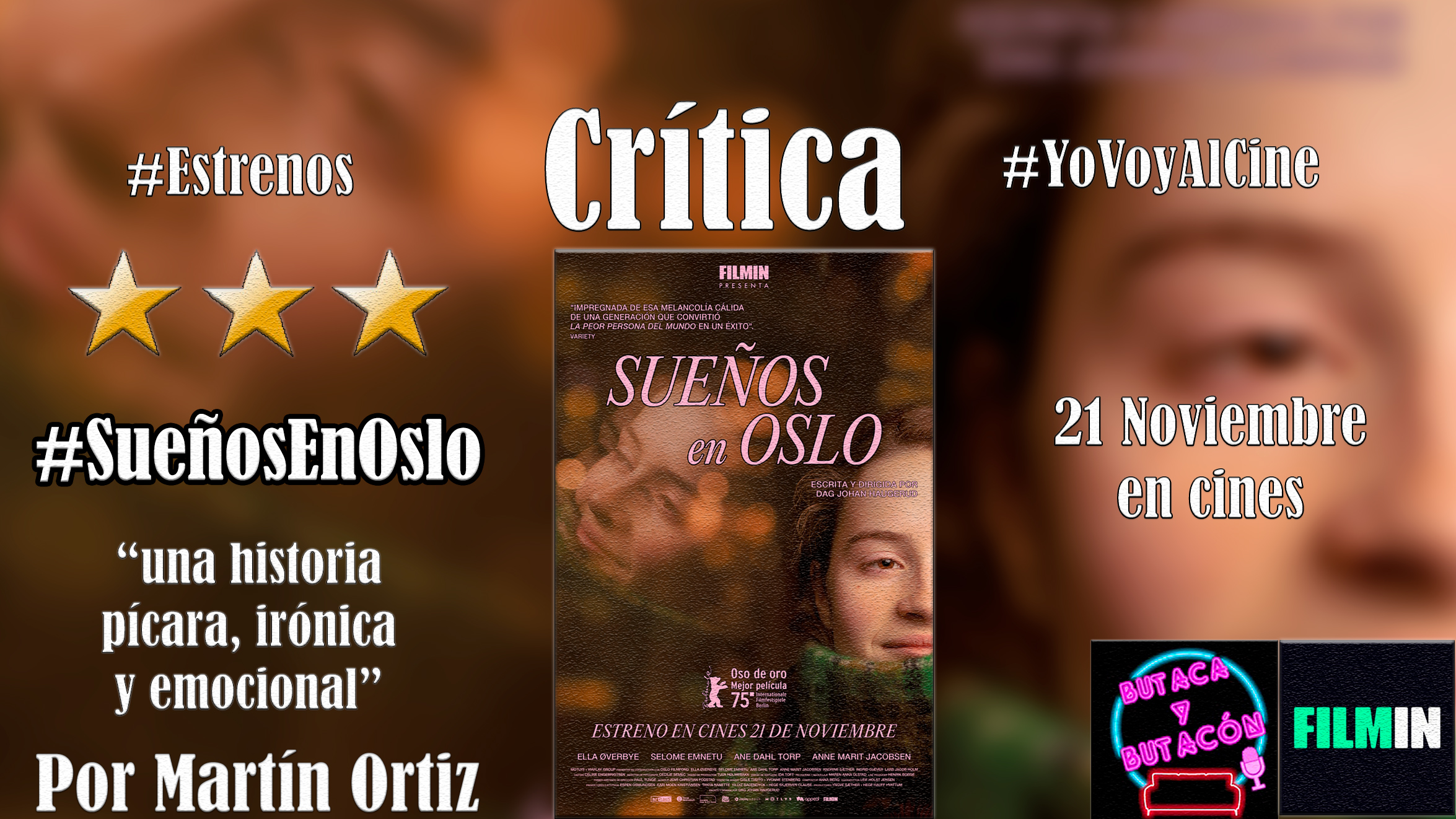 'Sueños en Oslo': una historia llena de ironía, picardía y emociones