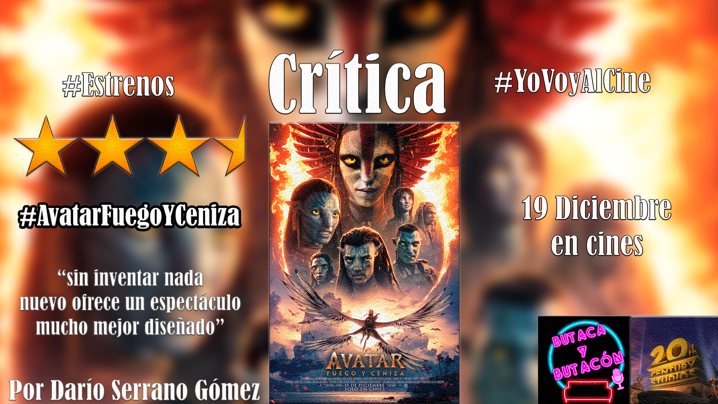 'Avatar: Fuego y ceniza': más y mejor de lo mismo