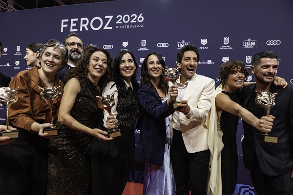 'Los domingos', 'Yakarta' y 'Poquita Fe' triunfan en los premios Feroz 2026 en Pontevedra