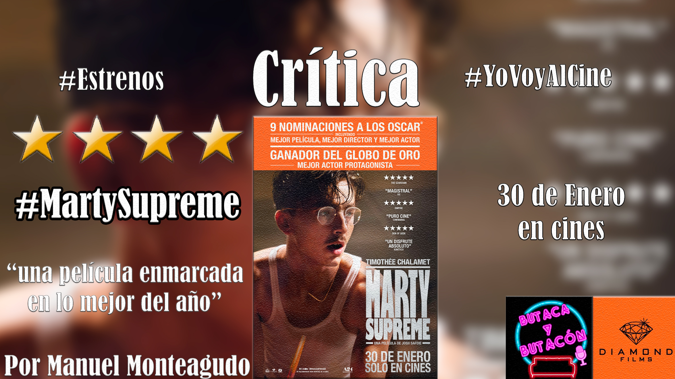 'Marty Supreme': Las fabulosas aventuras de un necio