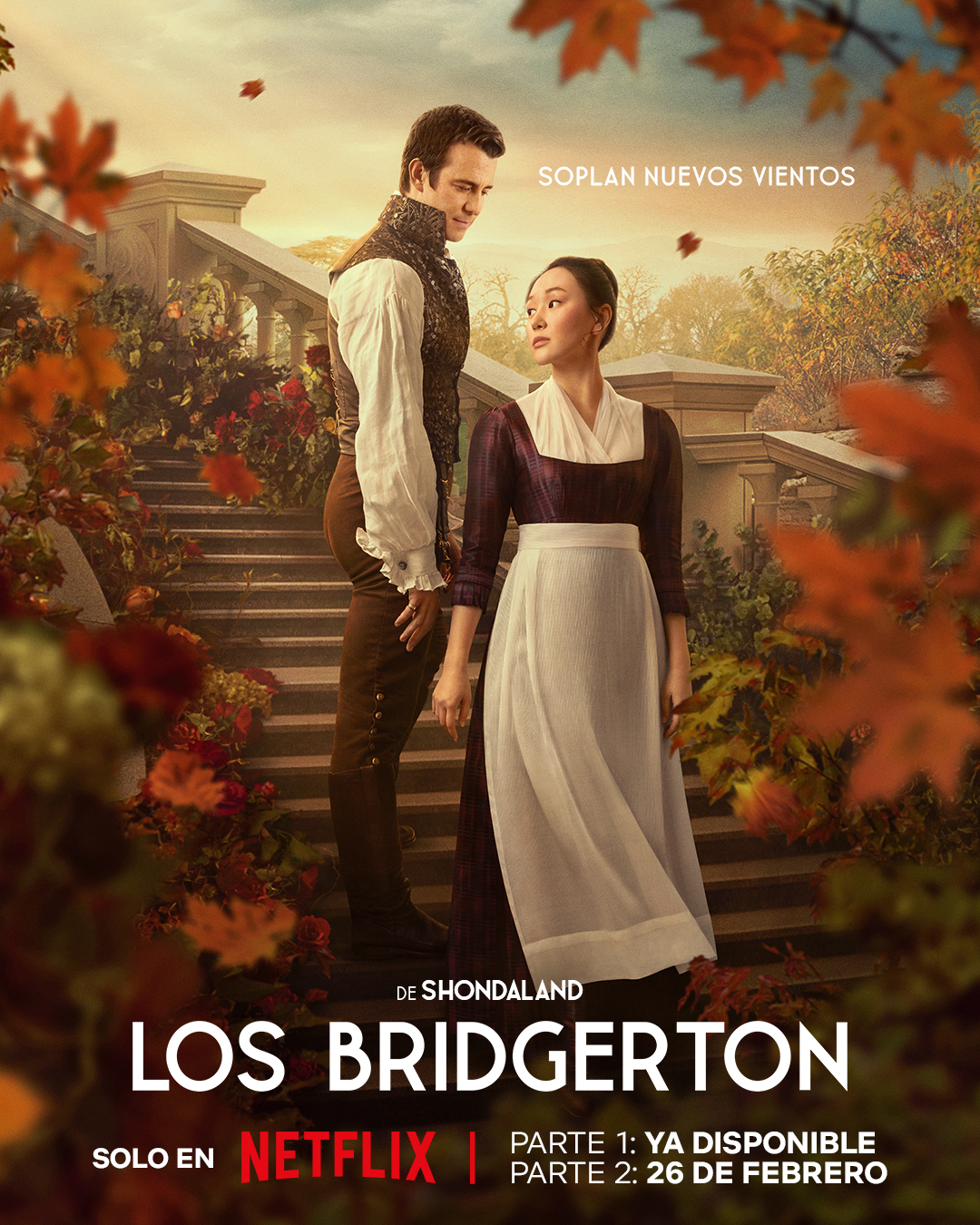 'Los Bridgerton' regresan el 26 de febrero a Netflix