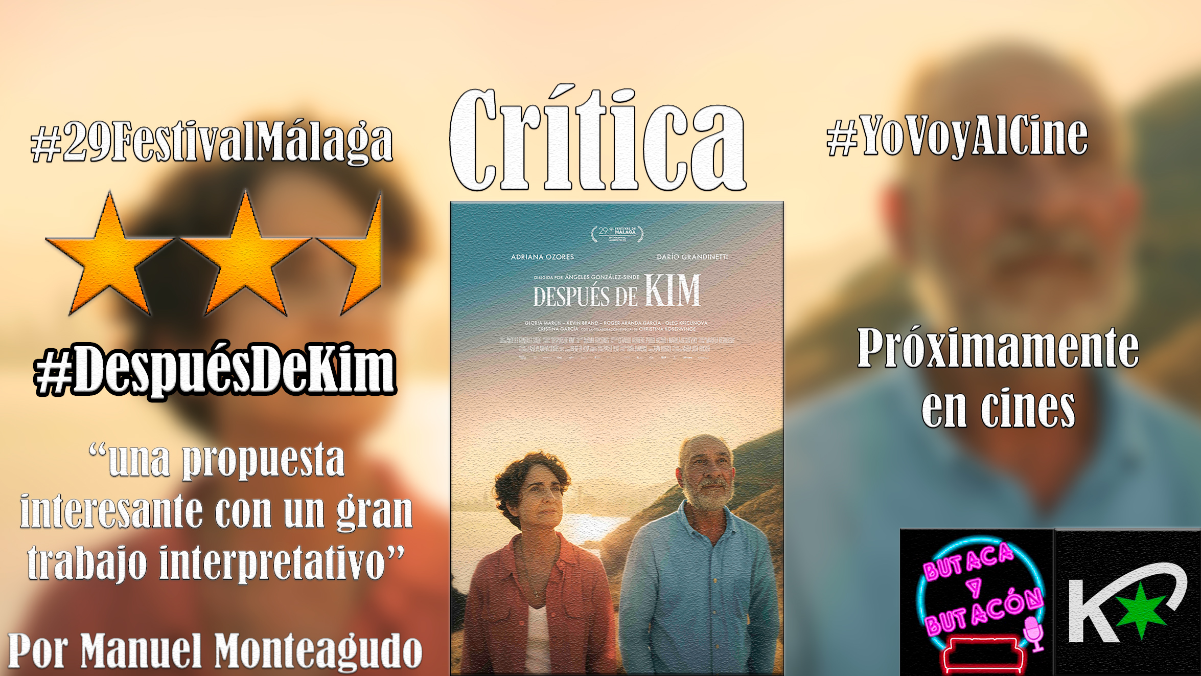 'Después de Kim': Una demostración de que lo que funciona en una novela, no tiene por qué funcionar en el cine